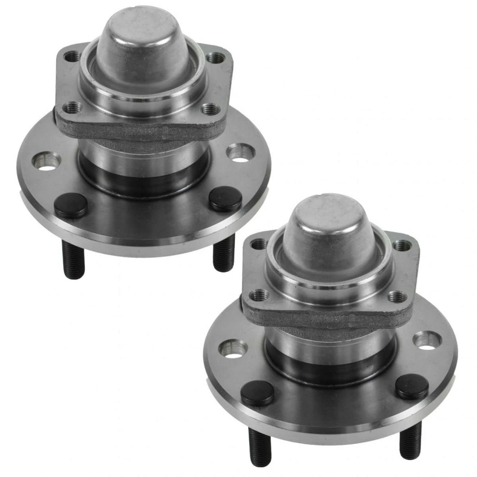 Trq Rear Wheel Hub Bearings Assembly Set Compatible With 2004-2008 Suzuki Forenza 2005-2008 Reno 2004-2005 Verona