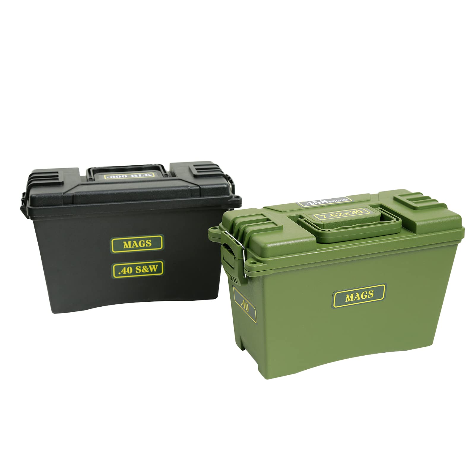 Ammo Can Vinyl Sticker Set Decal Label .410 .44 .45-70 .22 .223 .308 9MM .380 .45 5.56 7.62 (80 Pack/40 Varieties) Choose Your V