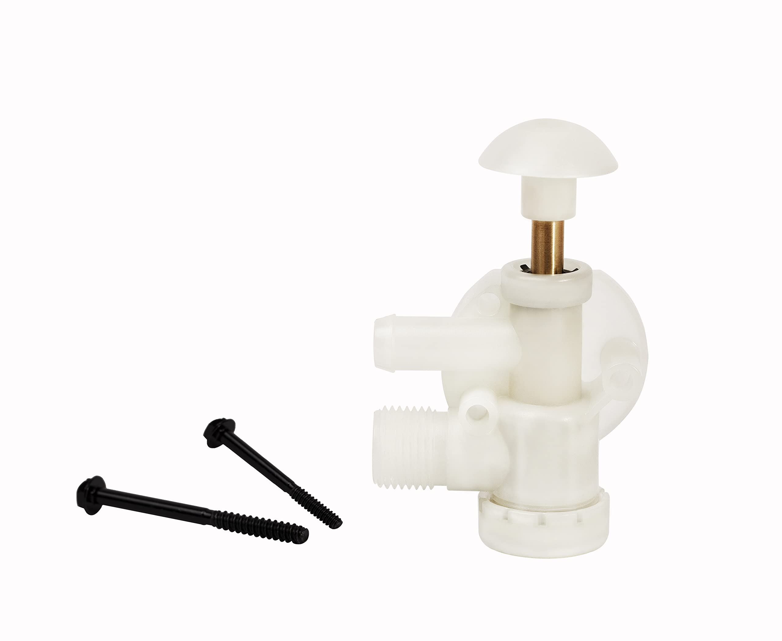 Halotronics Toilet Flush Valve Assembly 385314349 - Camper, Trailer, Boat, & Rv Toilet Repair Kit For Sealand Ecovac Vacuflush Pedal Flush Toilets