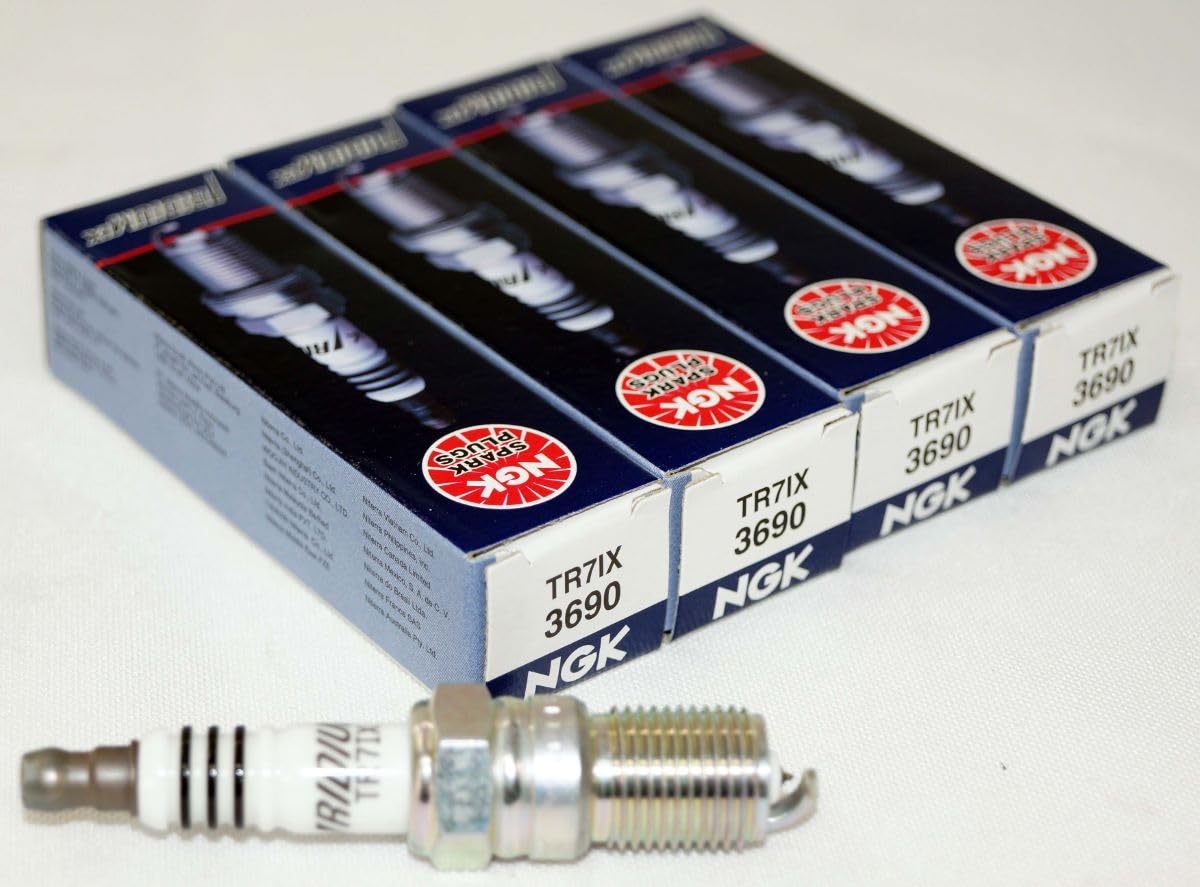 4 New Ngk Iridium Ix Spark Plugs Tr7Ix # 3690