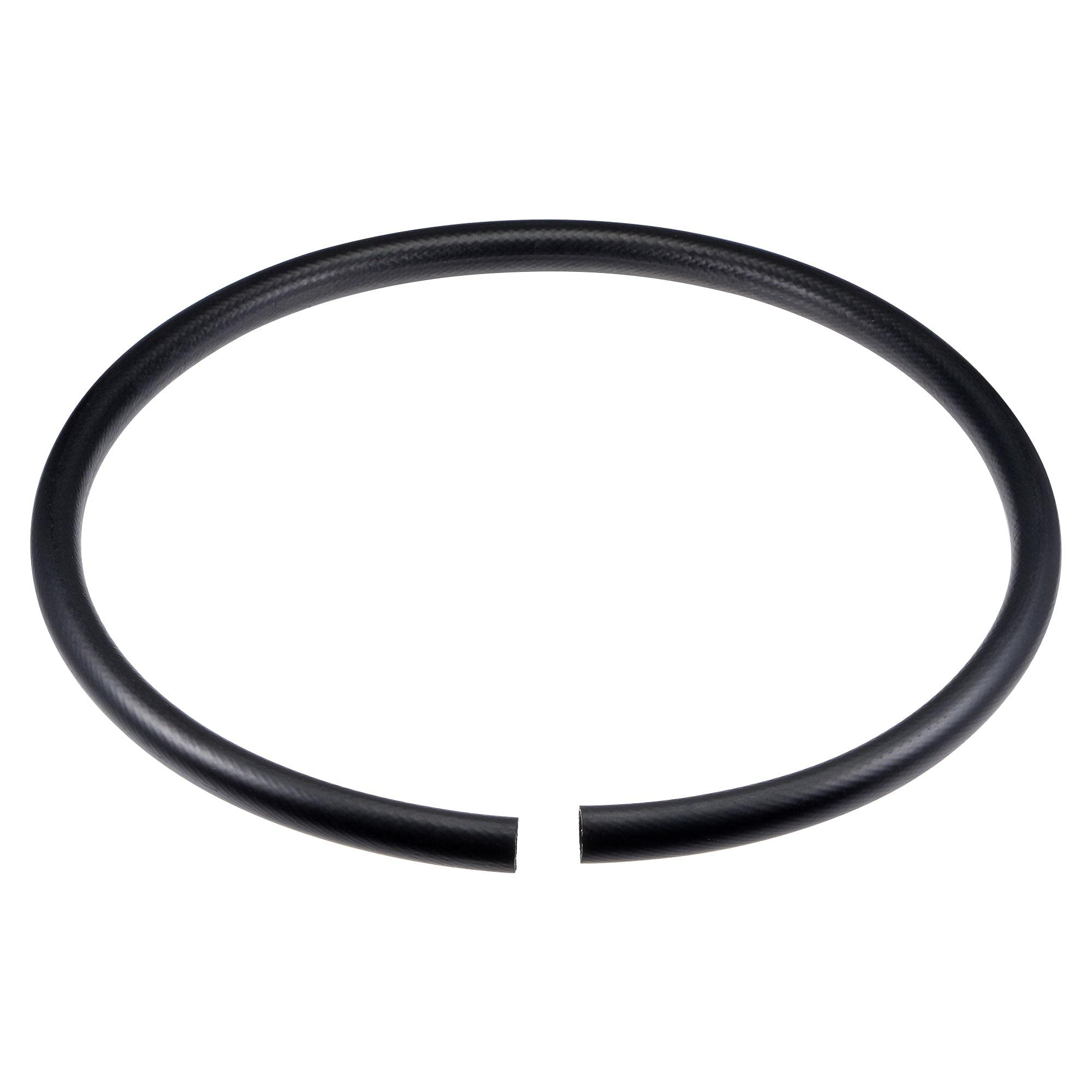 Uxcell 3/4' Id Fuel Line Hose, 1 1/16' Od 5Ft Oil Tubing Black For Small Engines