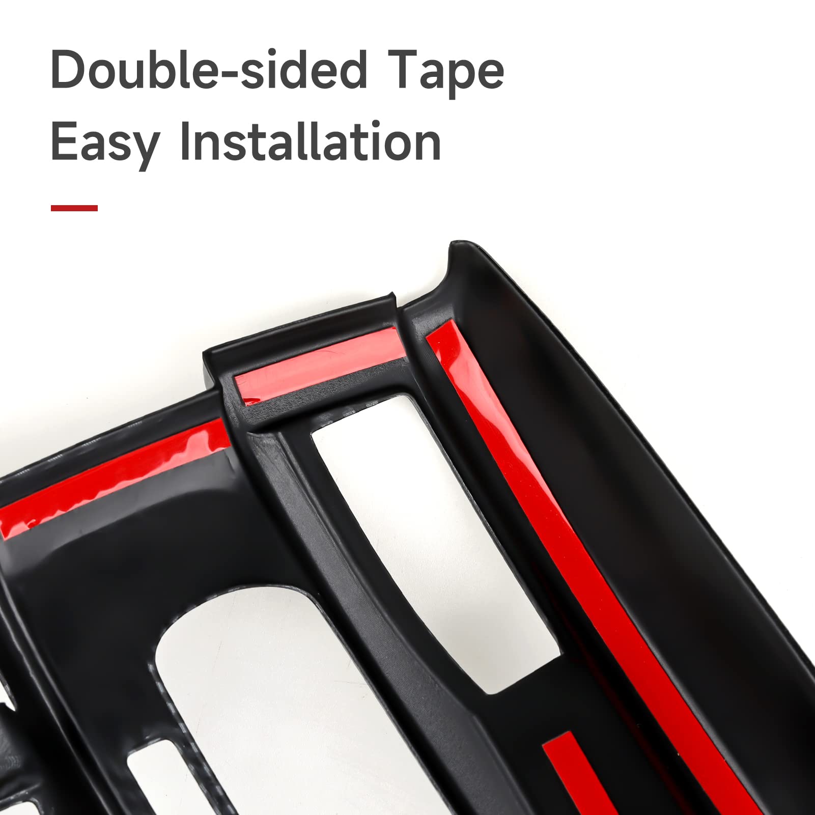 BRMYL Gear Shift Panel Frame Decals for 10th Gen Honda Civic 2016 2017 2018 2019 2020 2021 Accessories ABS Carbon Fiber Stickers