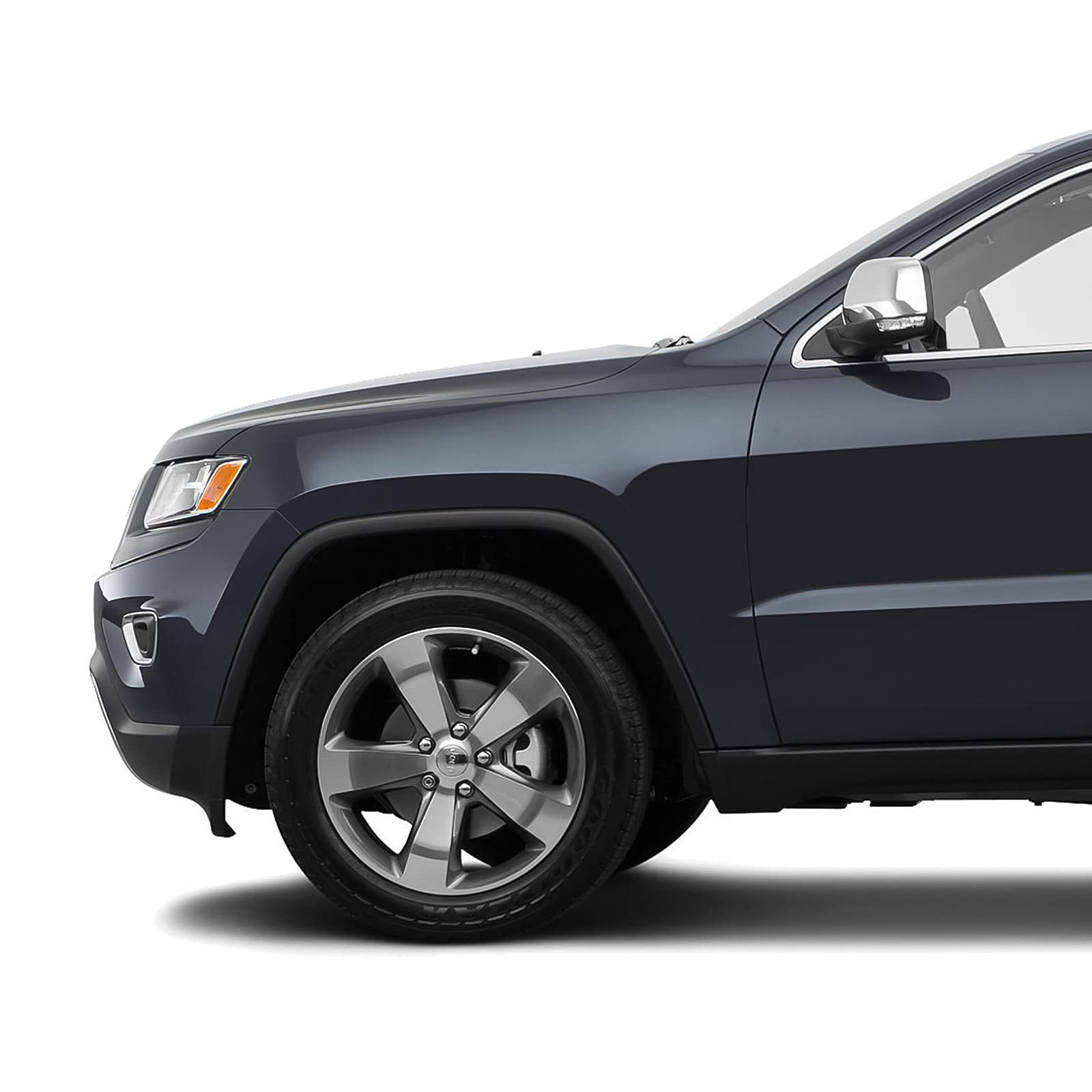 FIONE 2pcs Front Wheel Arch Fender Flares Compatible with Jeep Grand Cherokee 2011-2016 Moulding Molding Trim Cover Left Driver