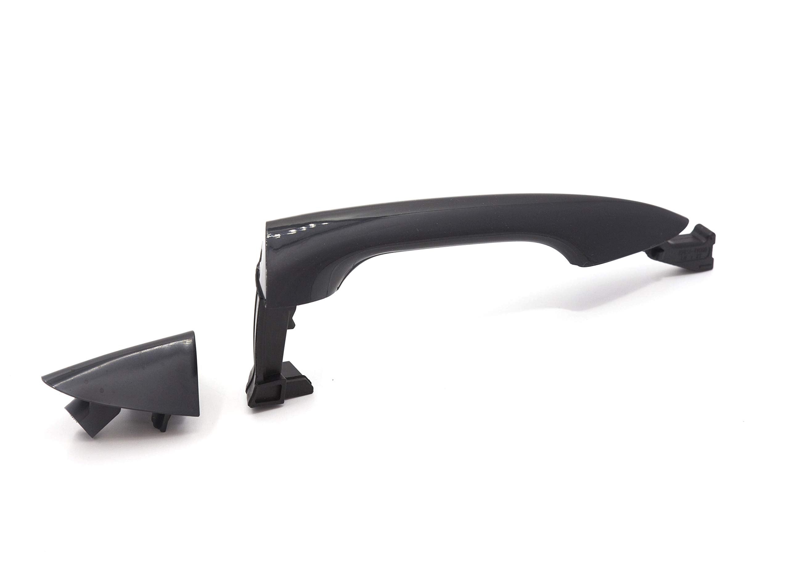 Otois Rear Left Side Exterior Door Handle Primed Black for Hyundai Elantra 2011 2015