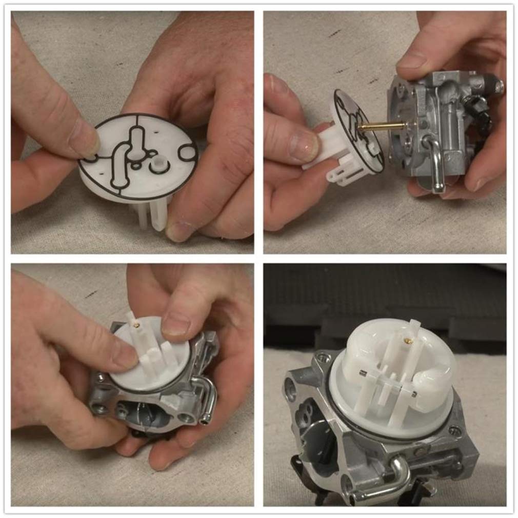 WaruiTT 796184 Carburetor Repair Kits for BS Master Overhaul Nikki Carbs 698787 699900 699521 792369 790032 (5Pack)