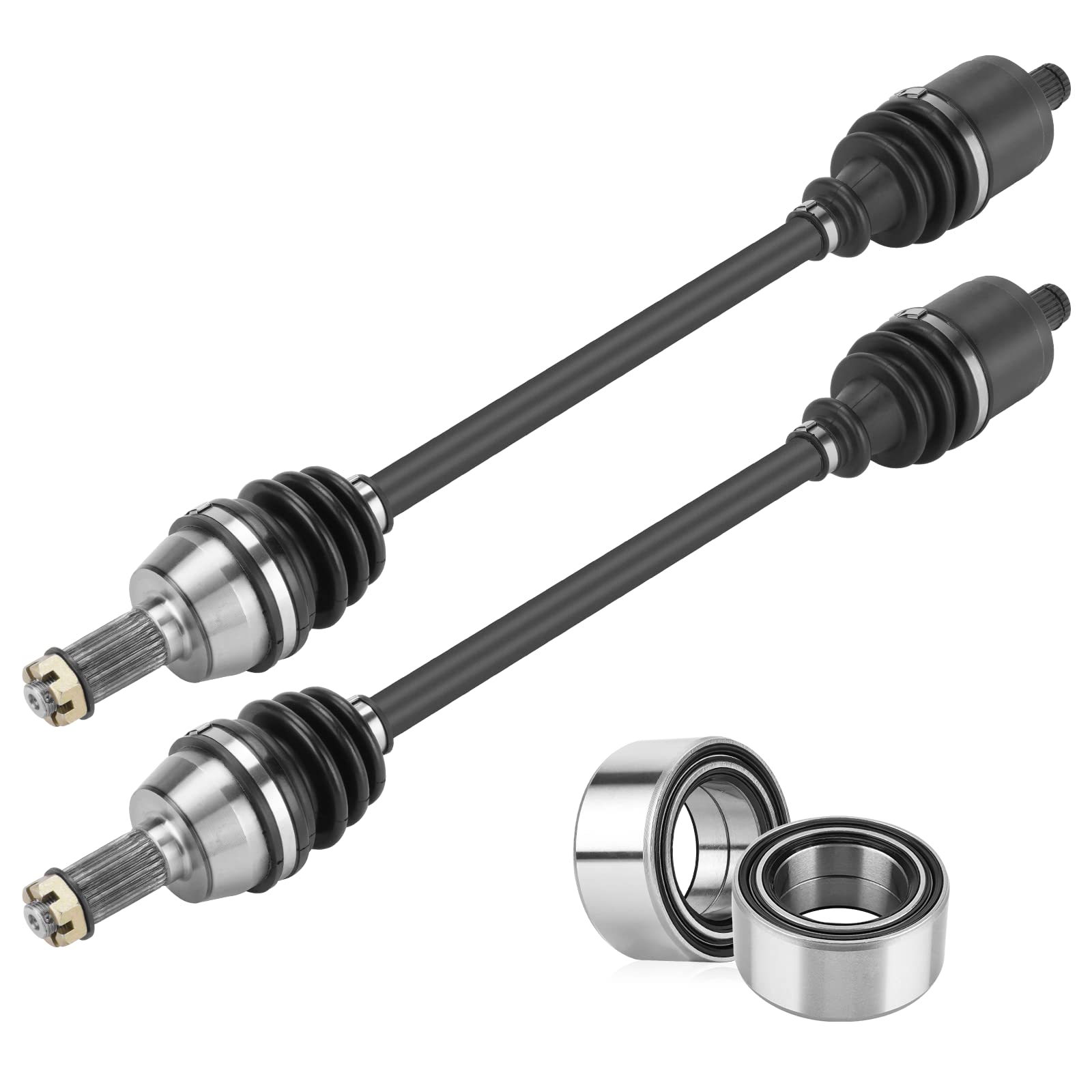Youxmoto Front Left/Right Cv Axle & Wheel Bearing Kit Fit For Polaris Ranger 500 700 800 4X4 Efi 2009 2010 2011 2012 2013 2014 2