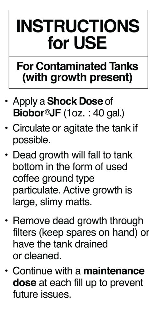 Biobor Jf Diesel Fuel Additive: Highly Effective Fuel Biocide Supplement, Prevents Corrosion Of Fuel Tanks, Increases Lubricity,