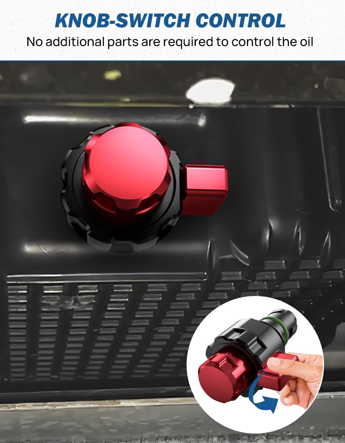 JOYTUTUS Oil Drain Plug Compatible with 2015-2024 F150 2.7L 5.0L Raptor Mustang, 2021-2024 Bronco V6 Oil Drain Valve, Replace BC