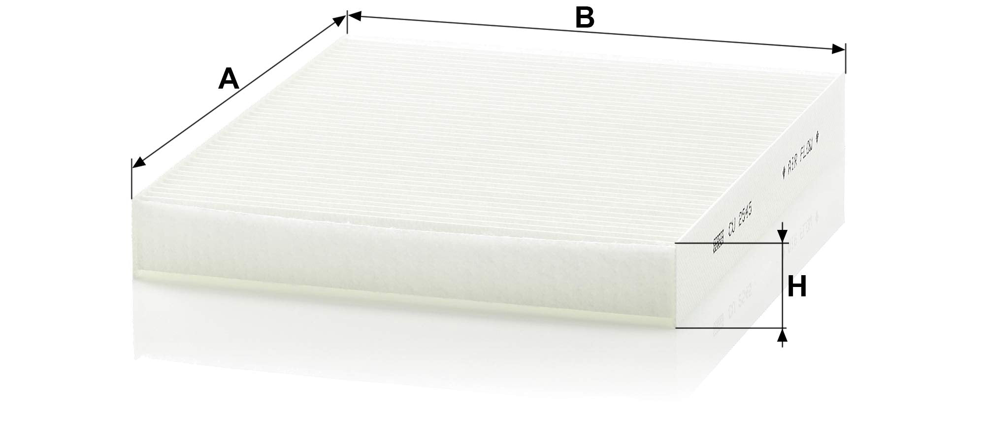 Mann Filter Cu 2545 Cabin Filter