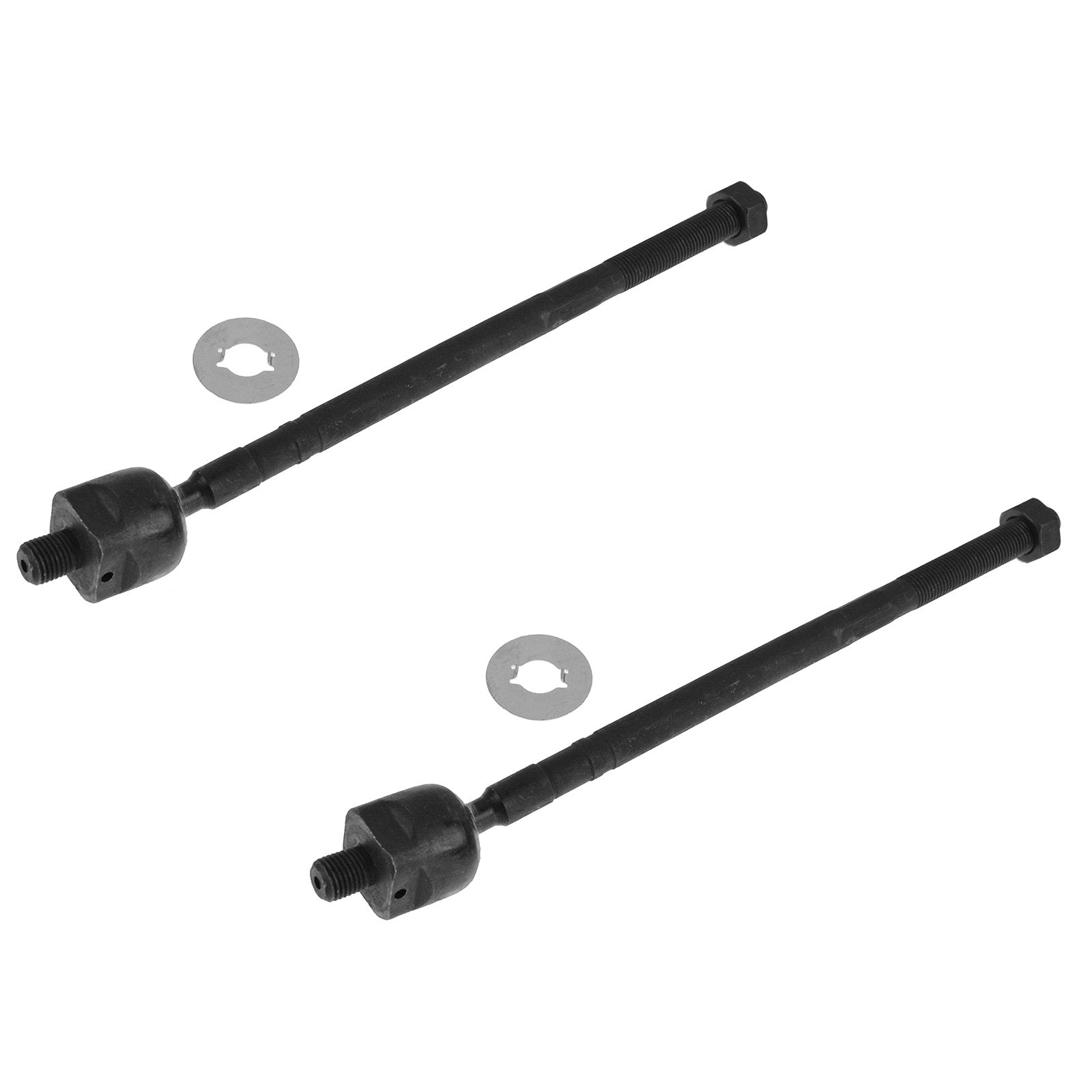 TRQ Front Inner Tie Rod Set Compatible with 2003-2006 Subaru Baja 1993-1997 Impreza 1990-2004 Legacy 2000-2004 Outback