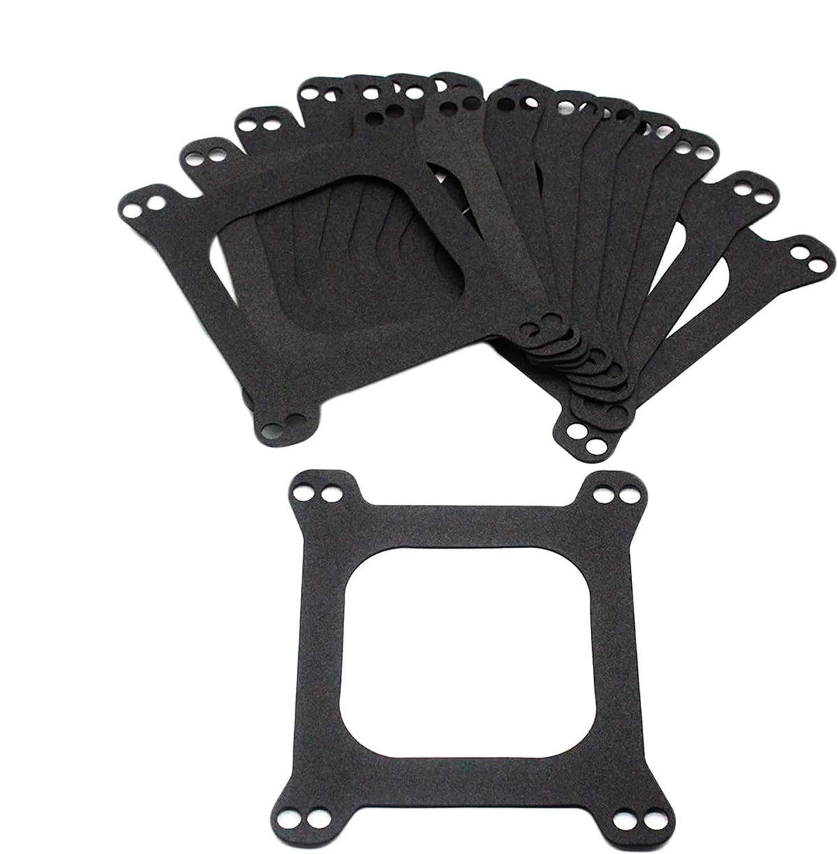 Gskmotor Holley Carburetor Base Gaskets (10 Pcs) Carburetor Mounting Gasket