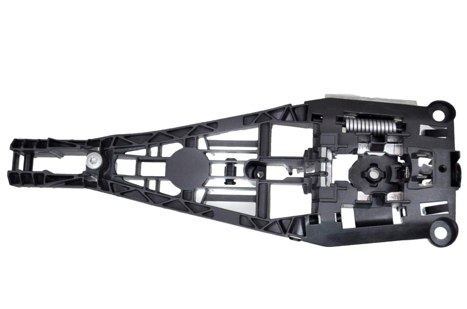 PT Auto Warehouse GM35632FL  Exterior Outer Outside Door Handle Reinforcement Bracket ONLY, Black  Front Left Driver Side