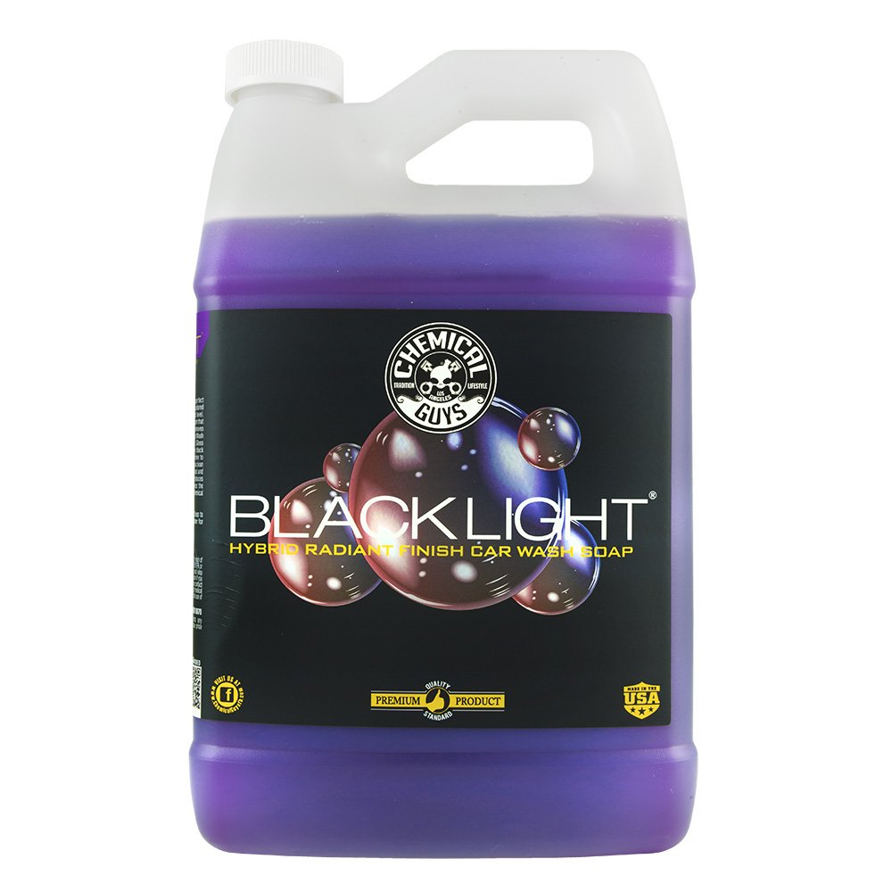 Chemical Guys Cws619 Black Light Foaming Car Wash Soap (Works With Foam Cannons, Foam Guns Or Bucket Washes) Safe For Cars, Truc