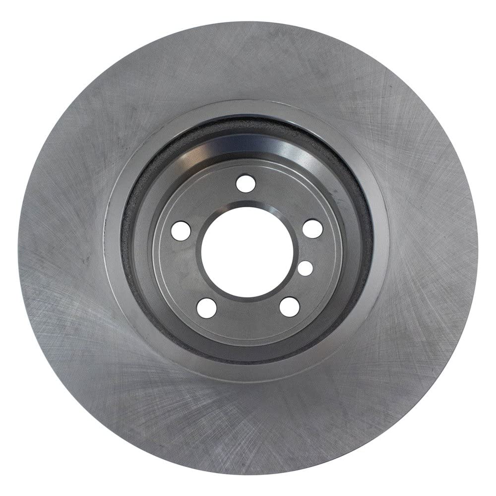 Trq Front Brake Rotors Set Vented Compatible With 2002-2005 Bmw 745I 745Li 2006-2008 750I 750Li 2004-2006 760I 2003-2008 760Li