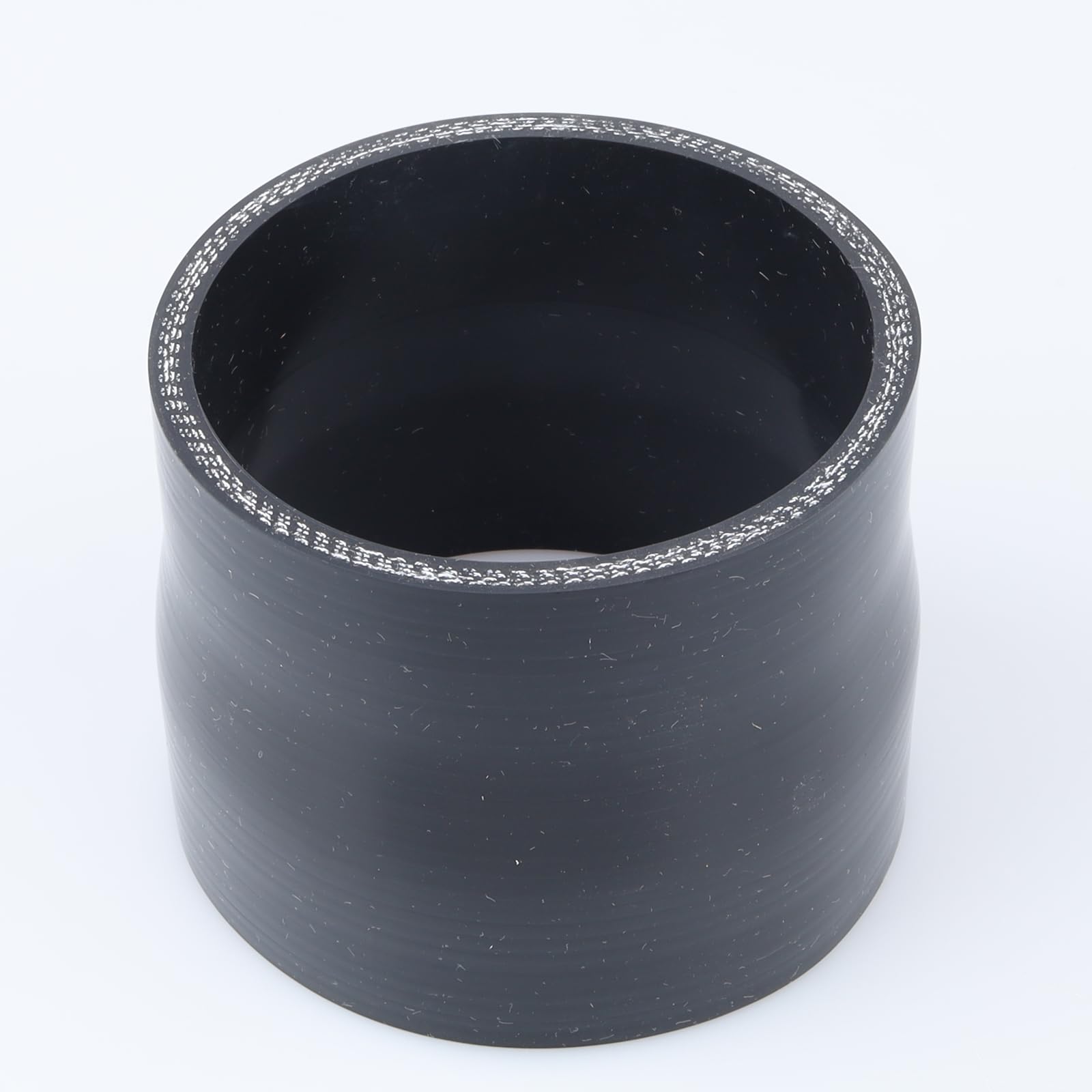 Ac Performance Id 3.5'' To 3.25'' (89Mm To 83Mm) Silicone Hose Straight Reducer 4-Ply Reinforced Black, 3'' Length