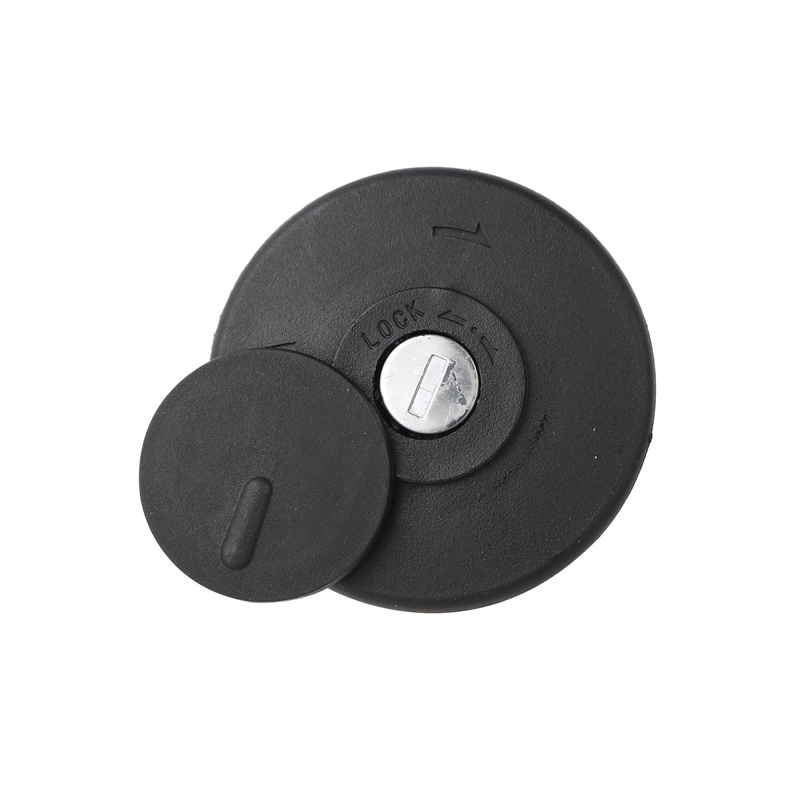 Minho Motorcycle Gas Caps with Switch Lock Fuel Tank Cap Fit for Chinese GY6 Scooter Mopeds B08 BO9,0pening Method: Rotate-to-op