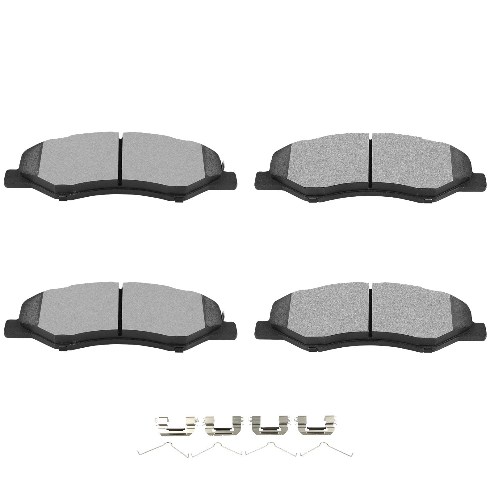 Scitoo Front Disc Brake Pad Set 4Pcs W/Hardware Fit For Honda For Odyssey 2018 2019 2020 2021 2022 2023