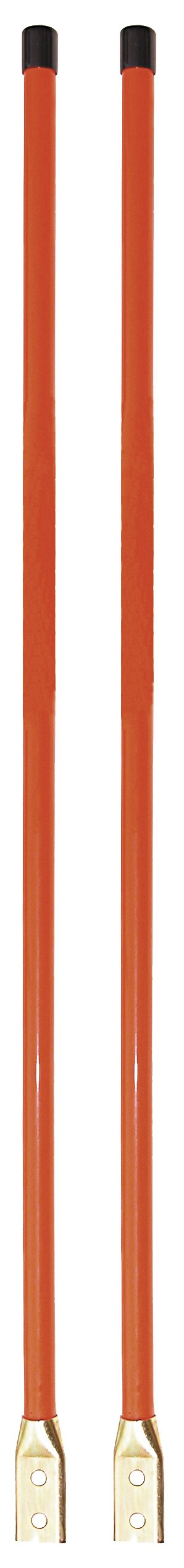 Buyers Products 1308110 Fluorescent Nylon Orange Guide Kit, 3/4 X 36, Bolt-On, Aftermarket Snow Plow Blade Marking Guide Kit, Bu