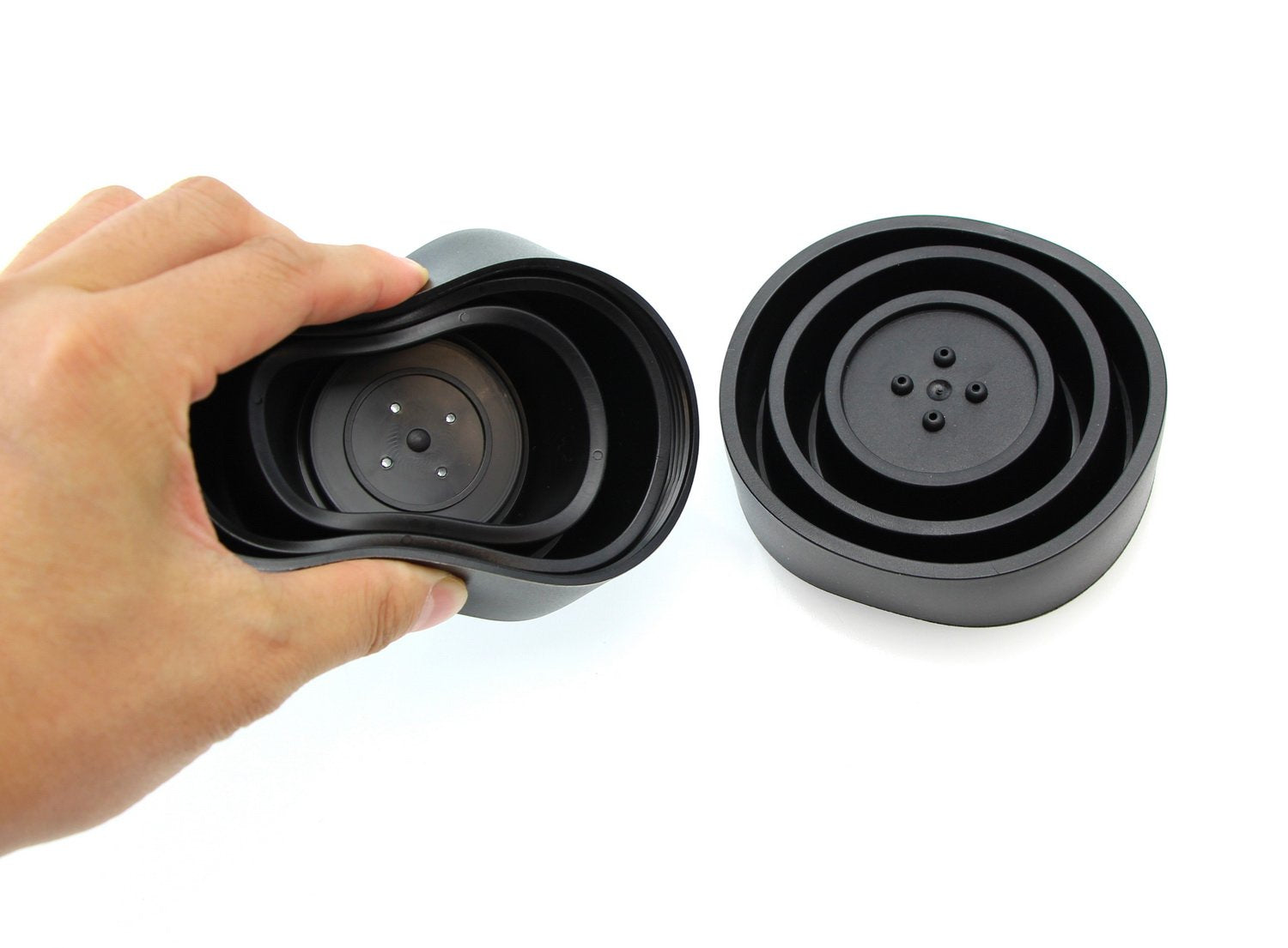 Ijdmtoy 90Mm-Universal Front Road Illuminating Light Housing Rear End Rubber Seal Caps Compatible With Automotive Installing/Upgrade Light Bulbs