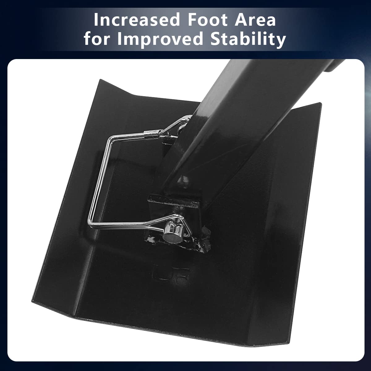 A-Karck King Pin Adjustable Tripod 5Th Wheel Stabilizer, Fifth Stabilizer Tripod Jack With 5000 Lbs Load, Reduce Side-To-Side Mo