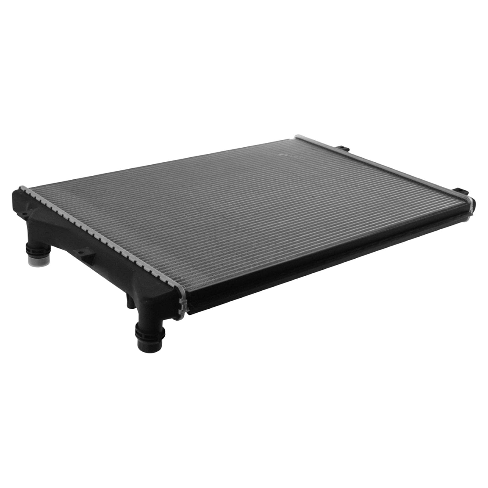 Trq Radiator Assembly Aluminum Compatible With 09-13 Audi A3 10-13 A3 Quattro 10-15 Tt Quattro 12-15 Volkswagen Beetle 09-17 Cc