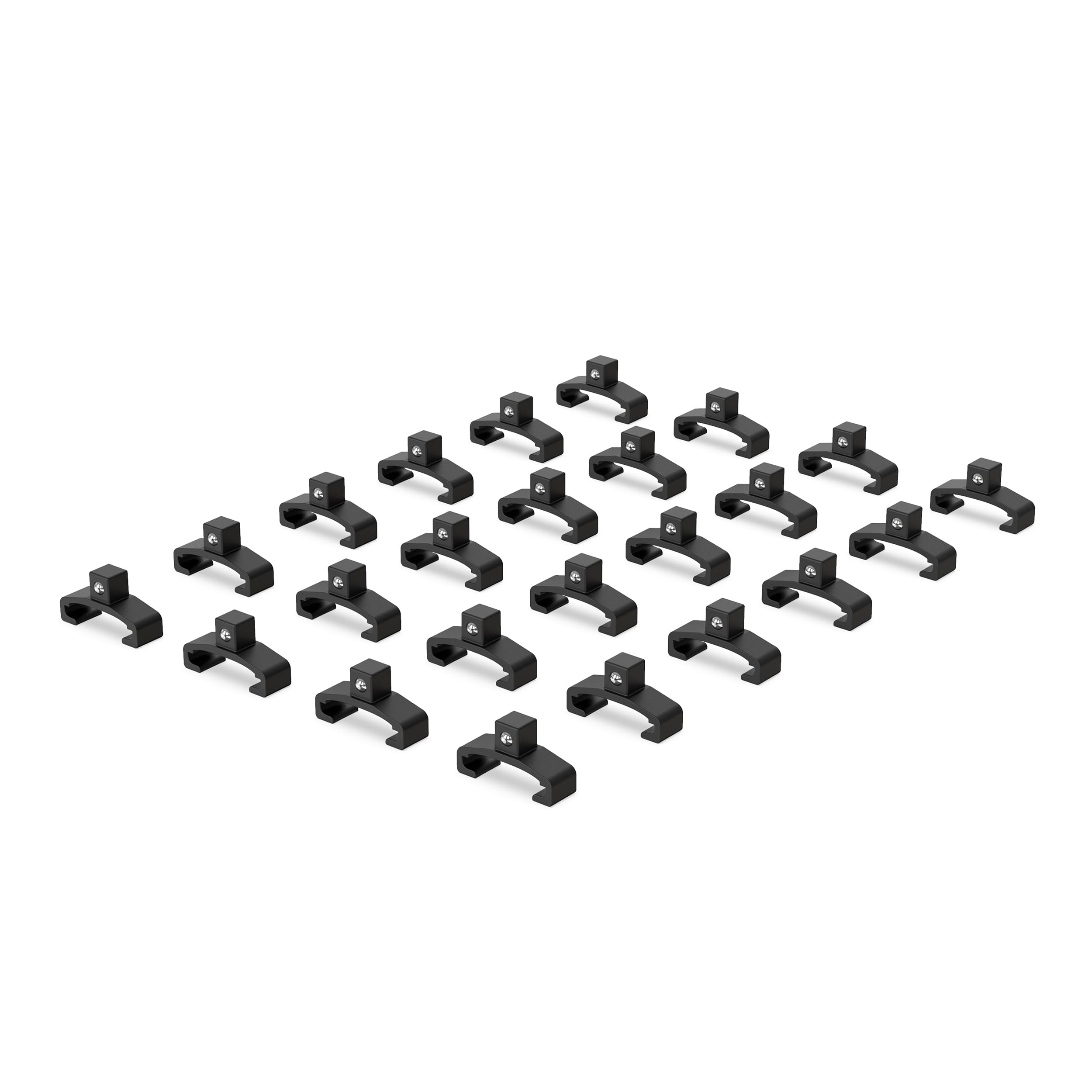 1/4-inch Drive Black Spring Loaded Ball Bearing Socket Clips for Use with Olsa Socket Holders | 24-Pack (1/4-inch) | by Olsa Too