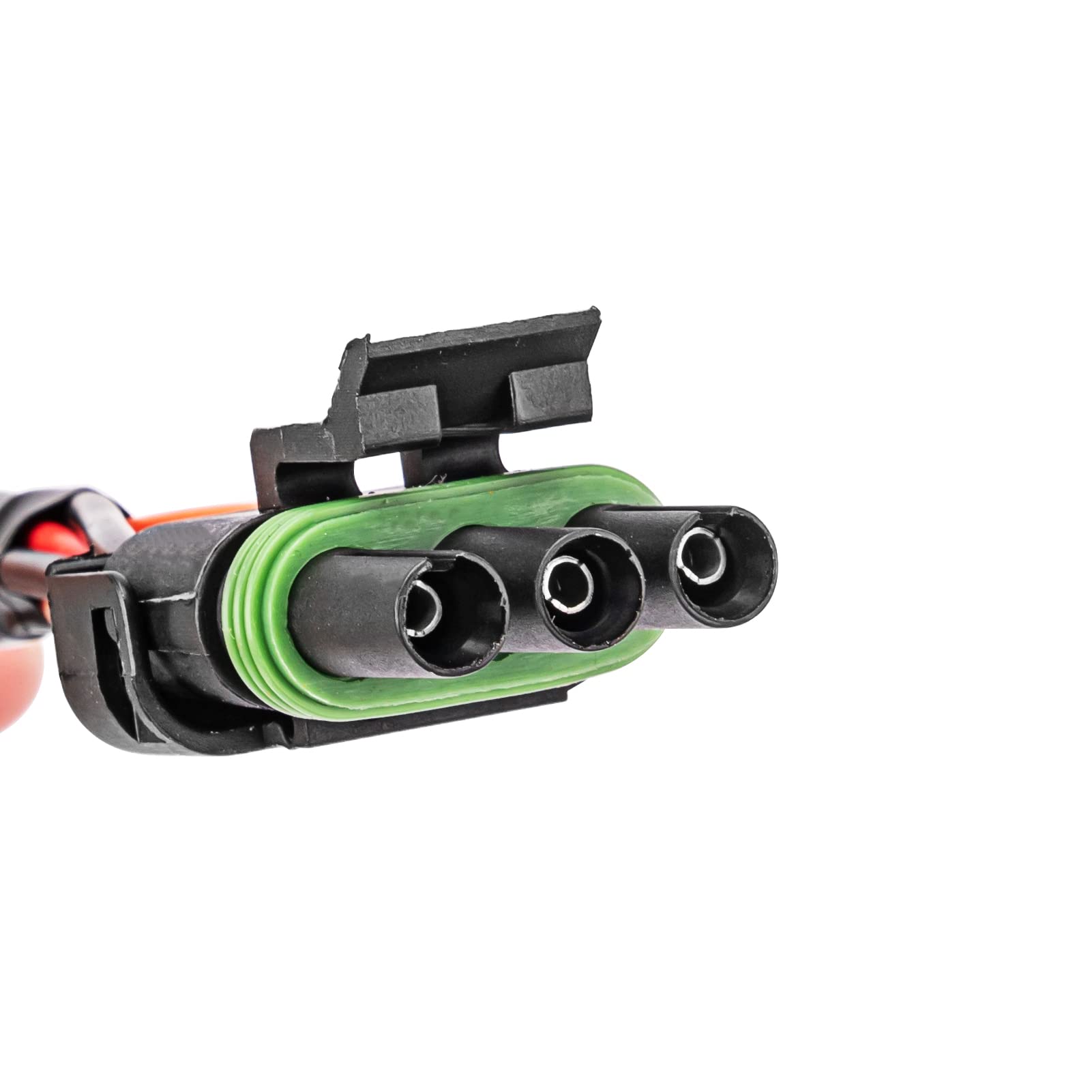 Weisen X3 Tail Light Seat Auxiliary Power Plug For License Plate Whip Rear Chase Light Harness Compatible With 2017-2024 Can-Am Maverick X3 Max Turbo