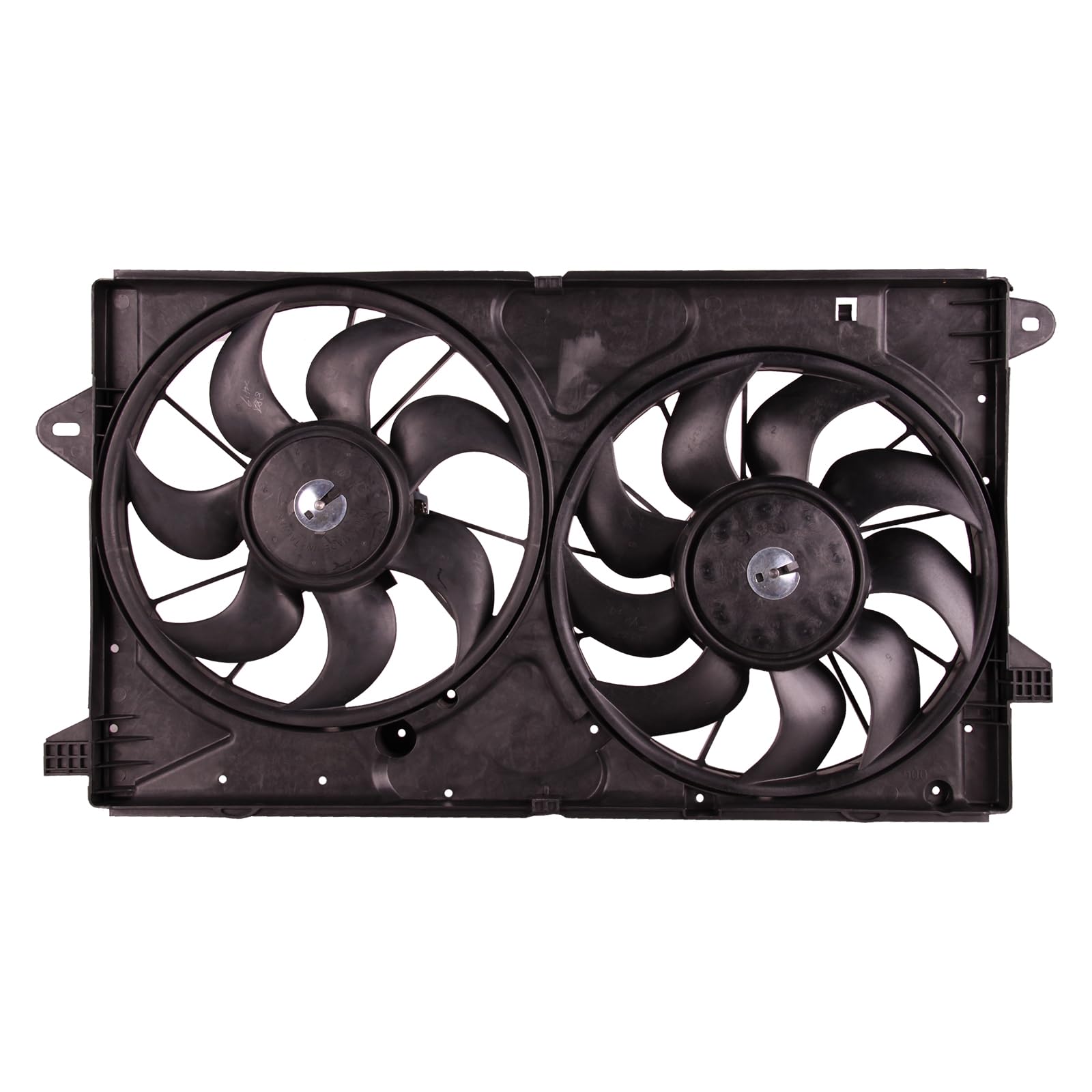 TYG Upgraded Cooling Fan Assembly for 2013-2019 Chevrolet XTS 3.6L | Racing-Level OE Replacement Engine Radiator for 22747159 | 