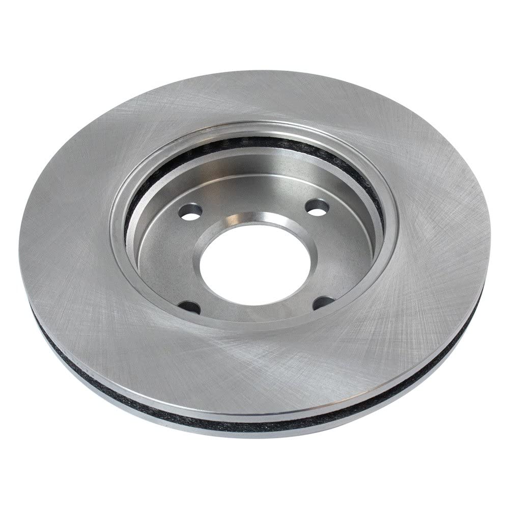 Trq Front Brake Rotors Set Vented Compatible With 2000-2004 Ford Focus