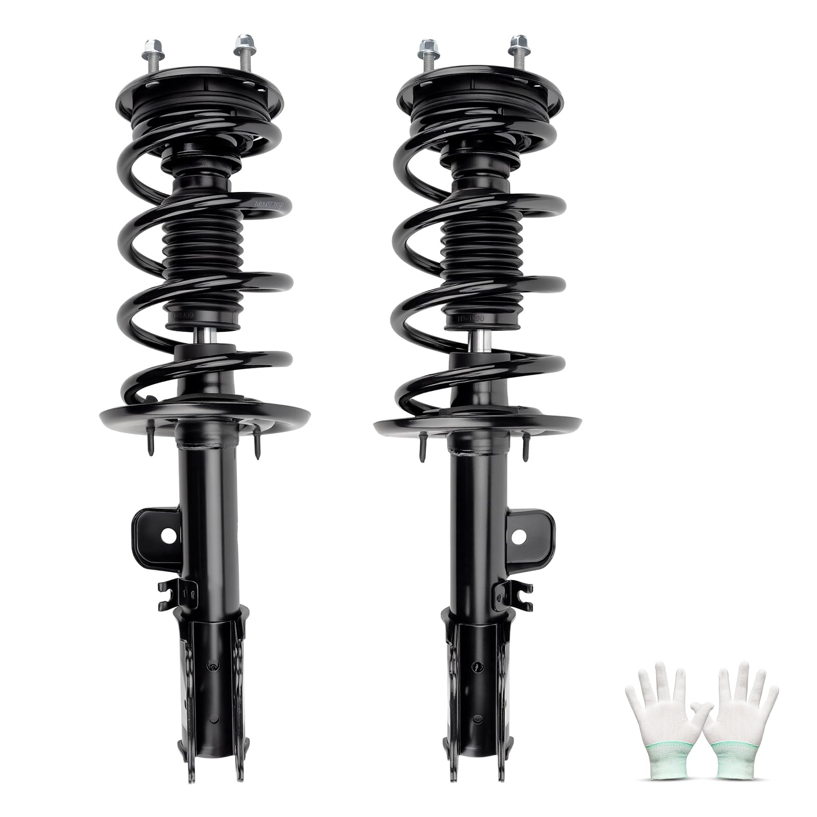 KAX Complete Struts w/Coil Springs Replacement Strut Shocks Assembly 172655, 172656 for Ford Flex 2013-2019,Lincoln MKT 2013-201