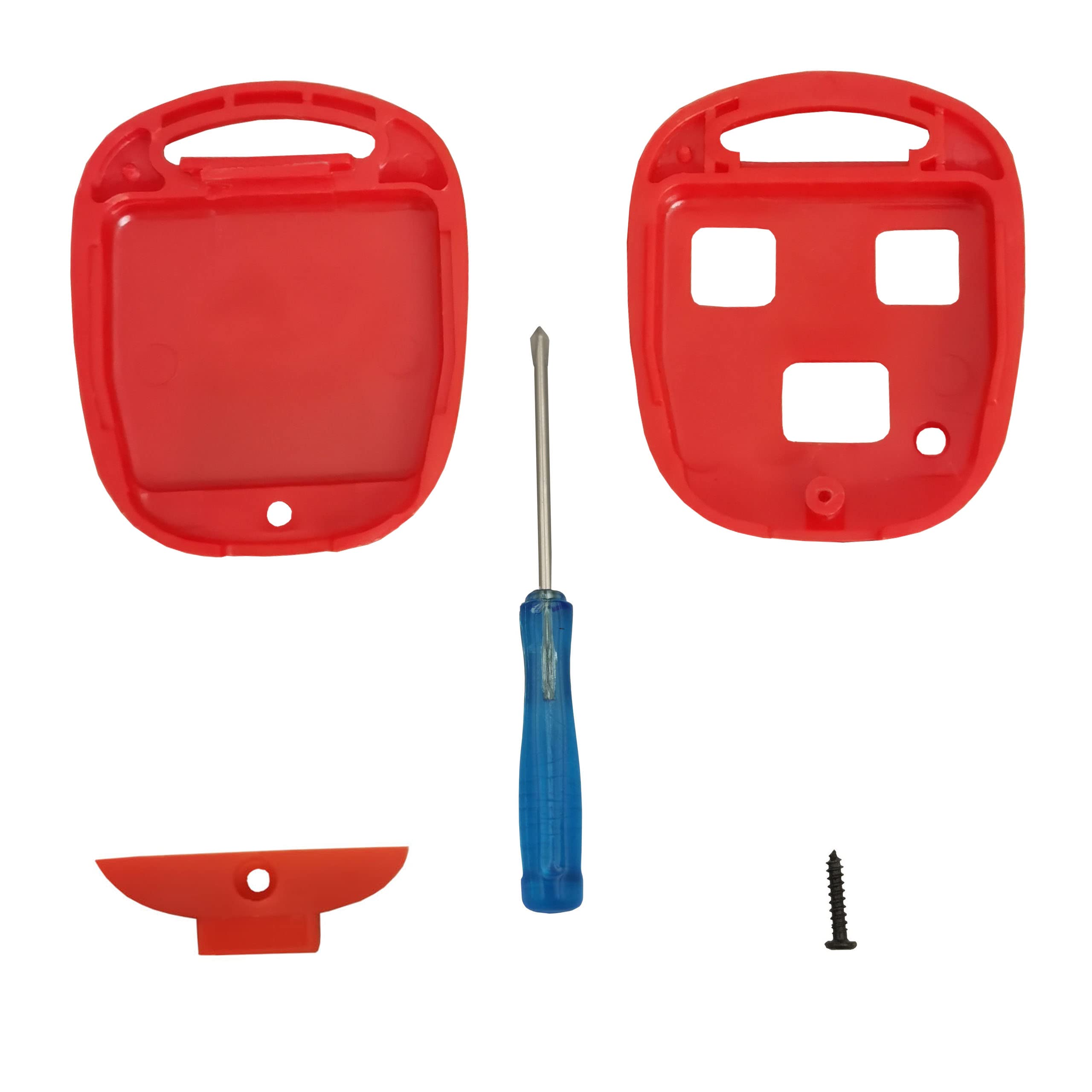 Qixiubia Replacement For Lexus Keys Keyless Entry Remote Housing Fit For Lexus Gs300 Gs400 Gs430 Gx470 Is300 Ls400 Ls430 Lx470 Rx300 Rx330 Rx350 Rx400H Rx450H Sc430 Key Fob Shell(2Pcs)