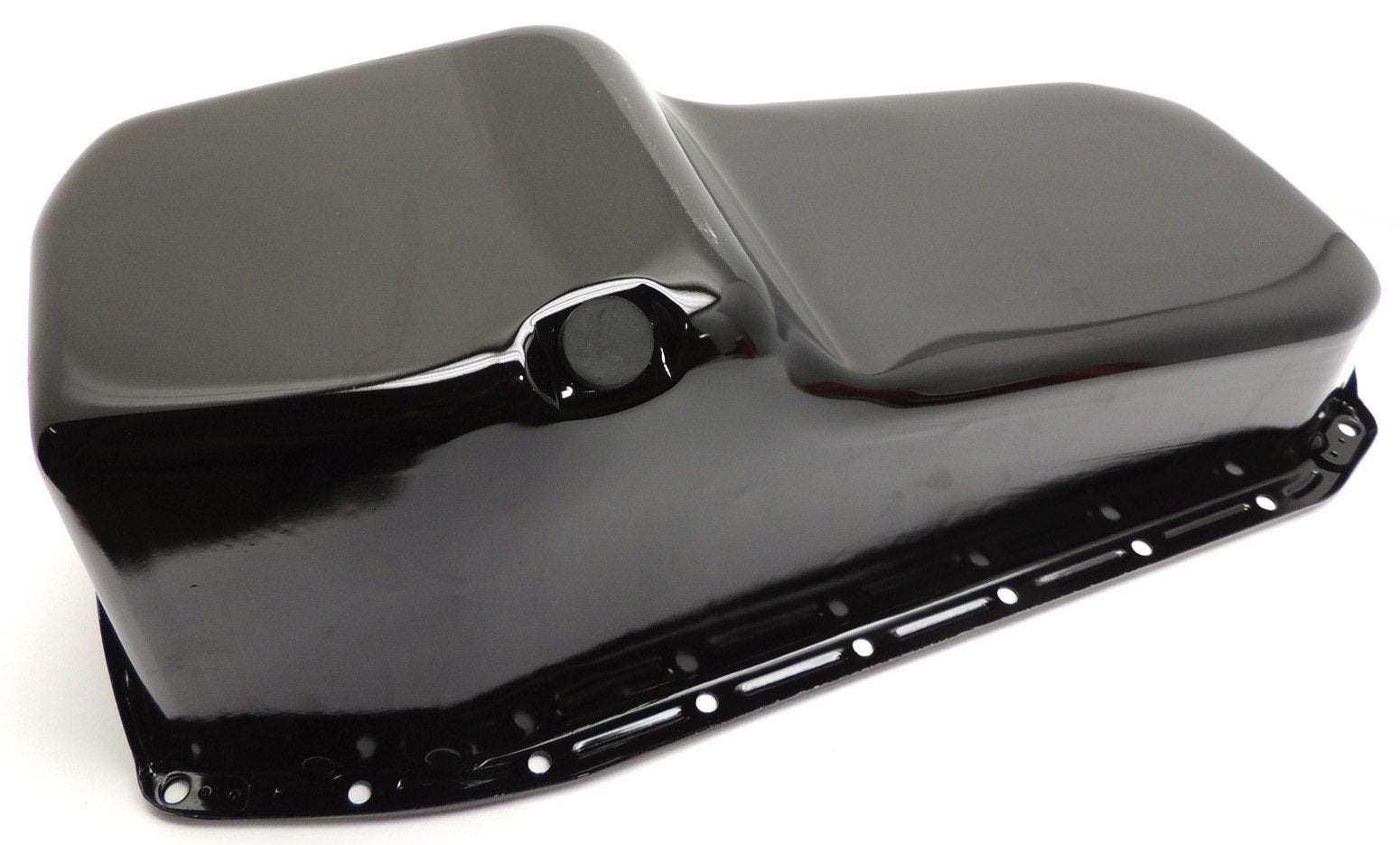 Racing Power Company R9092P Black Oil Pan for Small Block Chevy