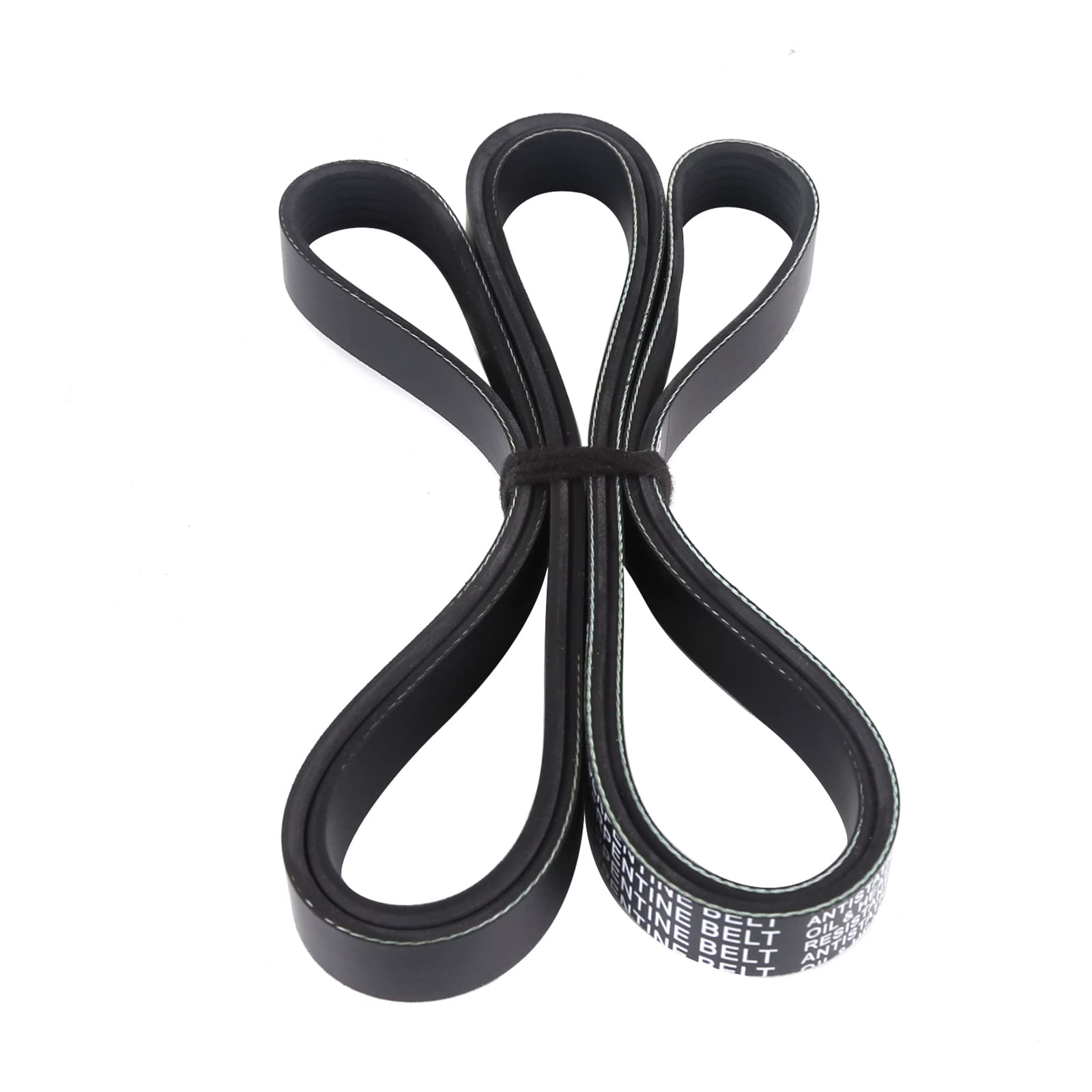MOCA 6PK2360 EPDM Serpentine Belt Compatible with 2013-2016 GMC Acadia 3.6L & 2001 2002 GMC Savana 3500 8.1L & 2015-2008 Mercede