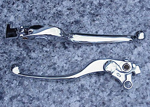 I5 Adjustable Chrome Brake & Clutch Levers For Kawasaki Vulcan 88 1500 1600