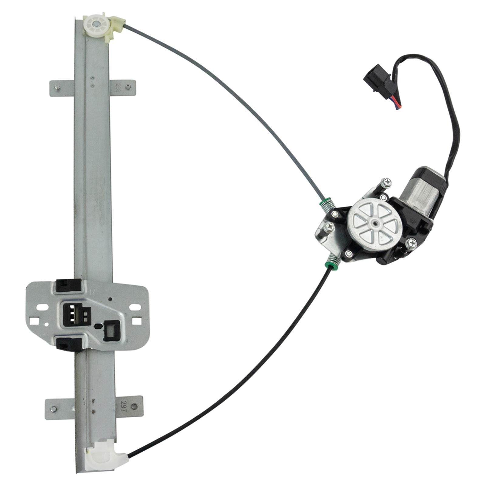 Trq Rear Right Power Window Regulator & Motor Assembly Passenger Side Compatible With 2006-2014 Honda Ridgeline