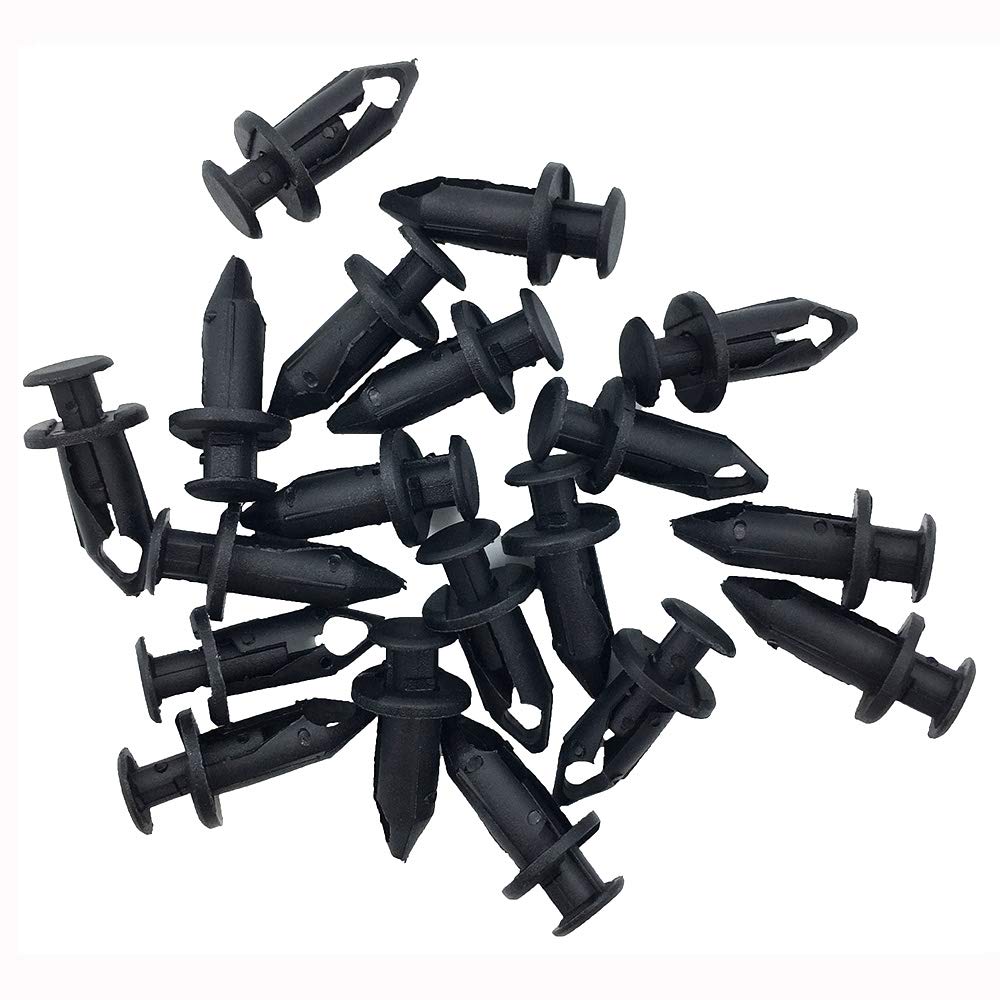DSkoiph 50 Pcs ATV Fender Clips Replaces 90653-HC4-900 Push Retainer Fasteners Fit for Honda Trx450/400/350/300 250/300/400Ex Su