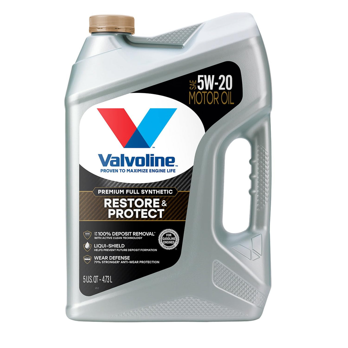 Valvoline Restore & Protect Full Synthetic 5W-20 Motor Oil 5 Qt