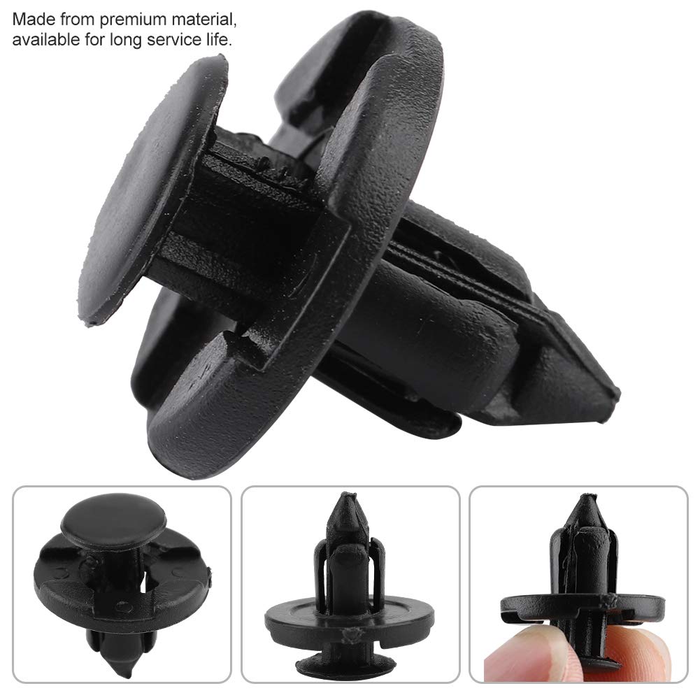 Interior Bumper Clips,Interior Bumper Mud Guard Trim Clips Fastener Kit For Nissan Xterra Versa Sentra Maxima(50Pcs)
