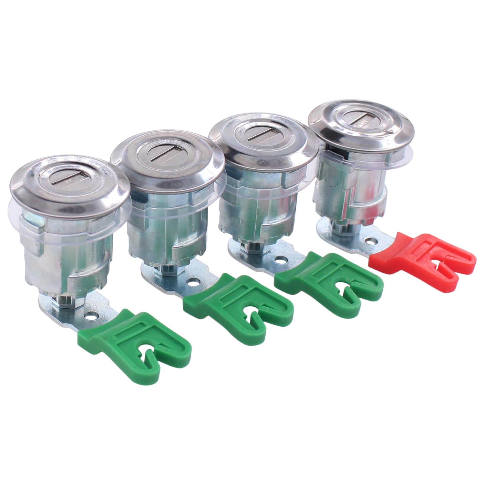 ApplianPar Door Lock Cylinders and Ignition Lock Cylinder for Ford E150 E250 E350 1997-2018