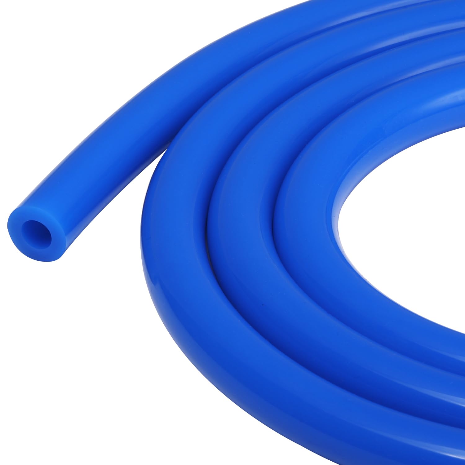 Podavelle 1/4'' 6mm ID Silicone Vacuum Hose Line Tubing 20FT Blue 130 PSI Maximum Pressure