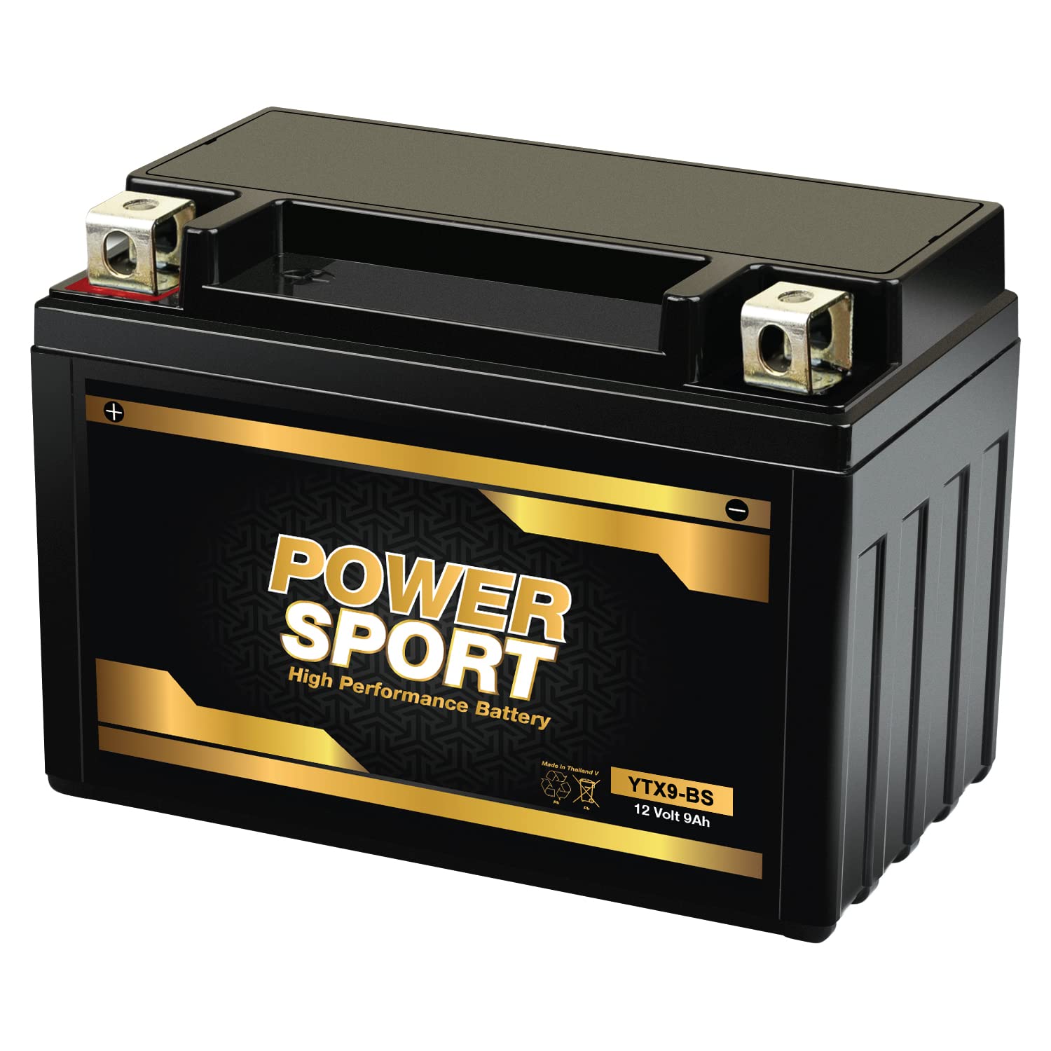 Expertpower Etx9-Bs 12V9Ah Lead_Acid_Battery Replaces Ytx9-Bs