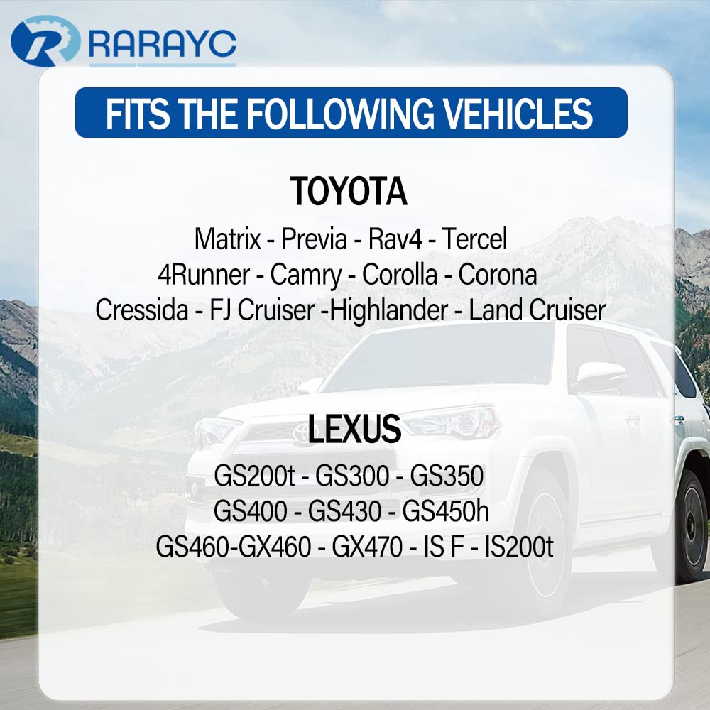 18 Pcs Transfer & Differential Service Gasket Kit Replacement for Toyota Almost Vehicles 9043024003 90430A0003 1215710010