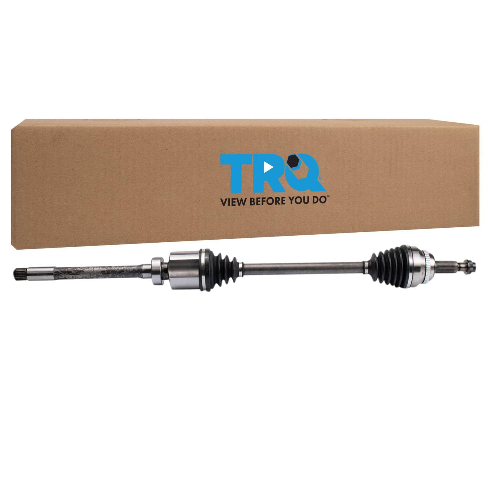 Trq Front Right Cv Axle Shaft Assembly Passenger Side Compatible With 2011-2020 Toyota Sienna