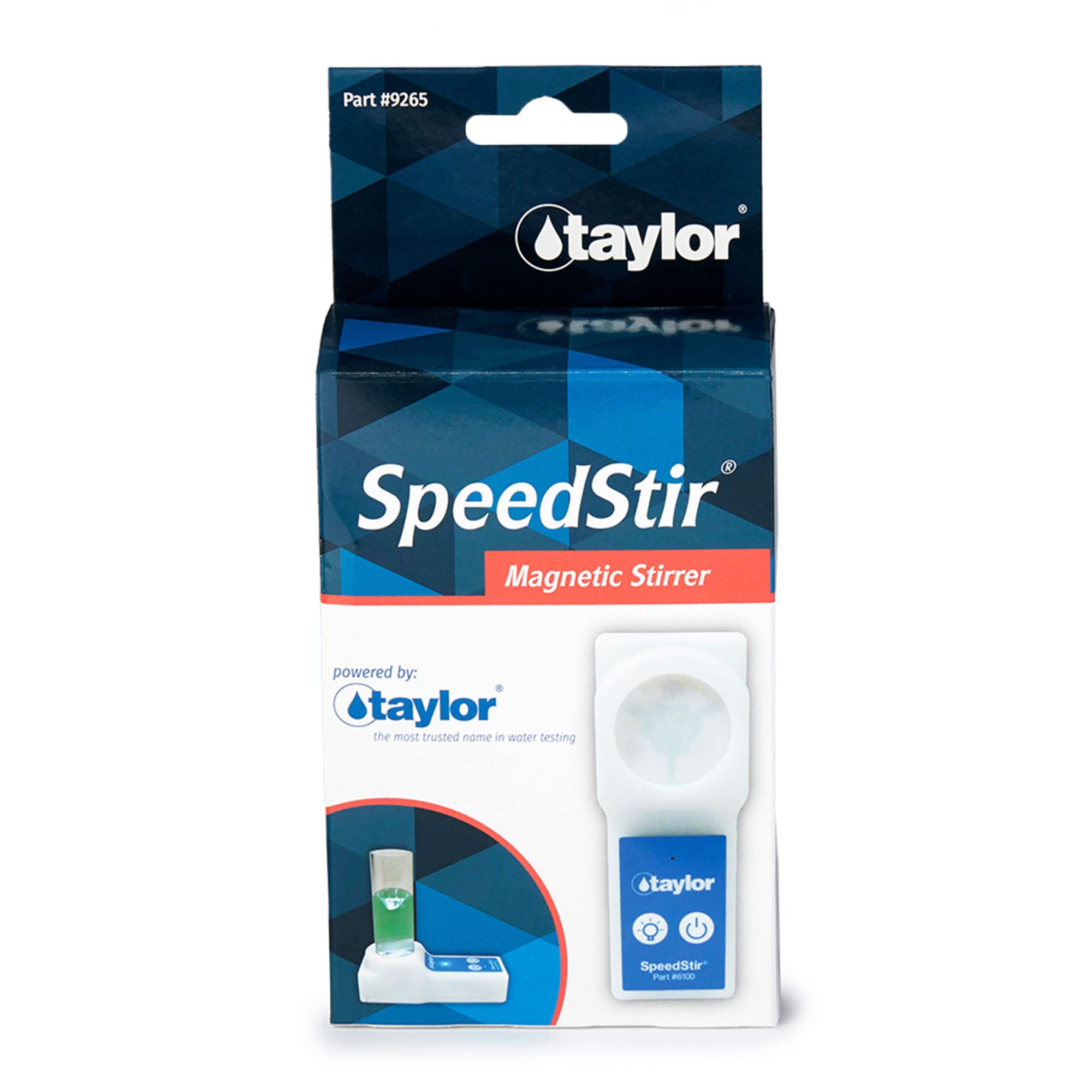 Taylor Technologies 9265 Speedstir Magnetic Stirrer Start-Up Pack With Stir Bar And Batteries