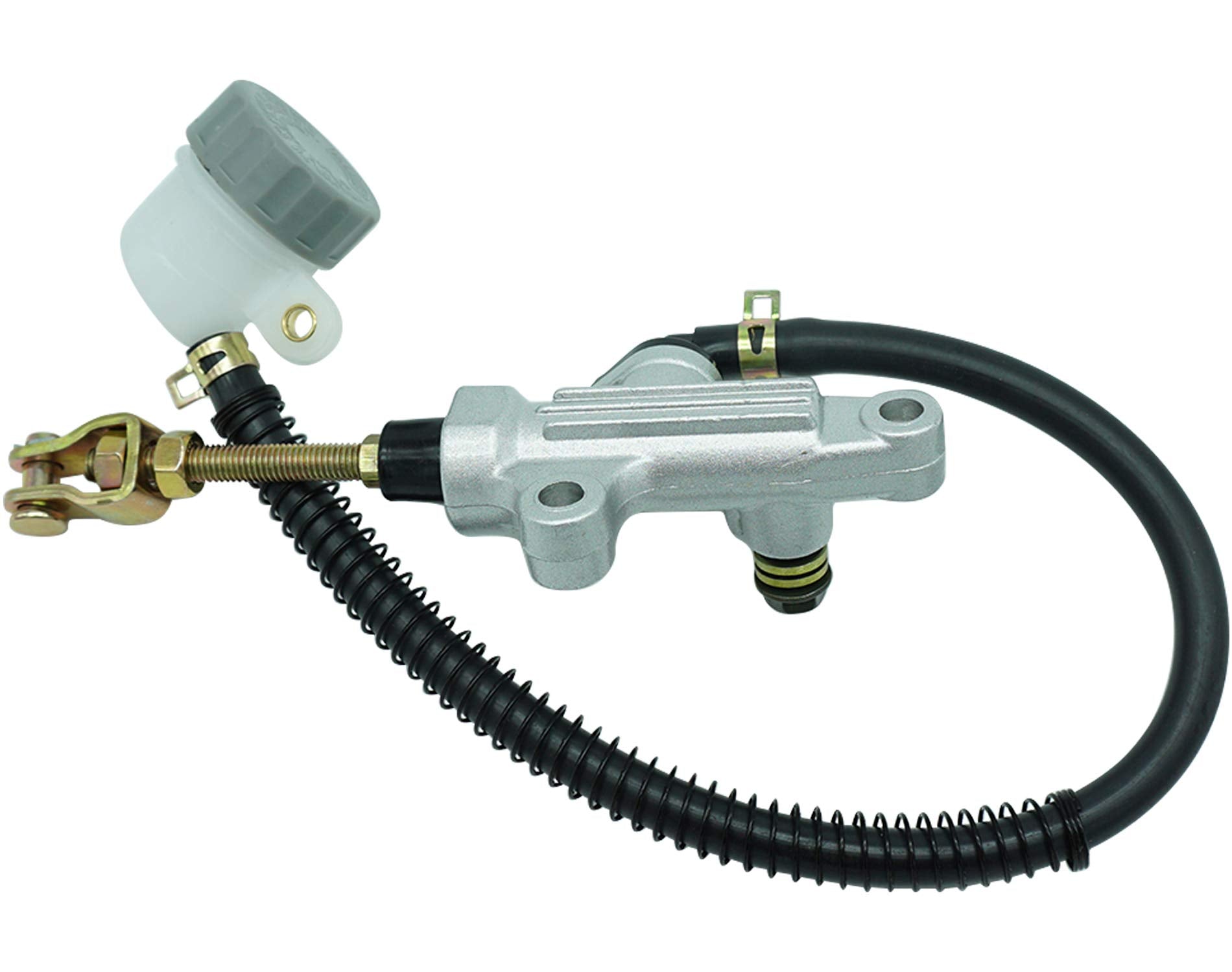 M Mati Rear Foot Brake Master Cylinder For Yamaha Warrior 350 Yfm350X 1990-2004 3Gd-2583V-10-00
