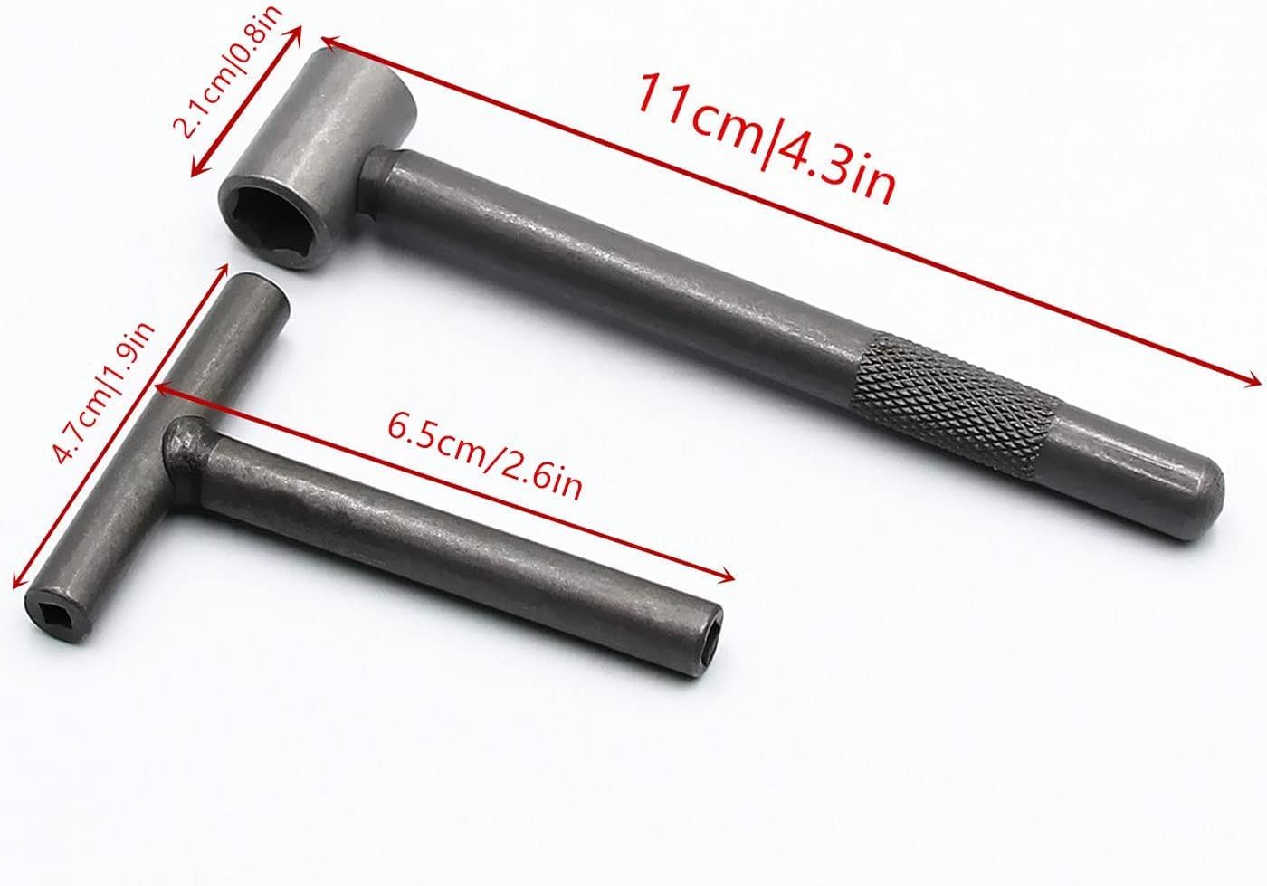 Jjlfresheners Spanner Tool Valve Screw Repair Wrench, Adjusting Square Hexagonal Hole Tool Motorcycle Scooter Valve Tappet Engine Adjustable Wrenches