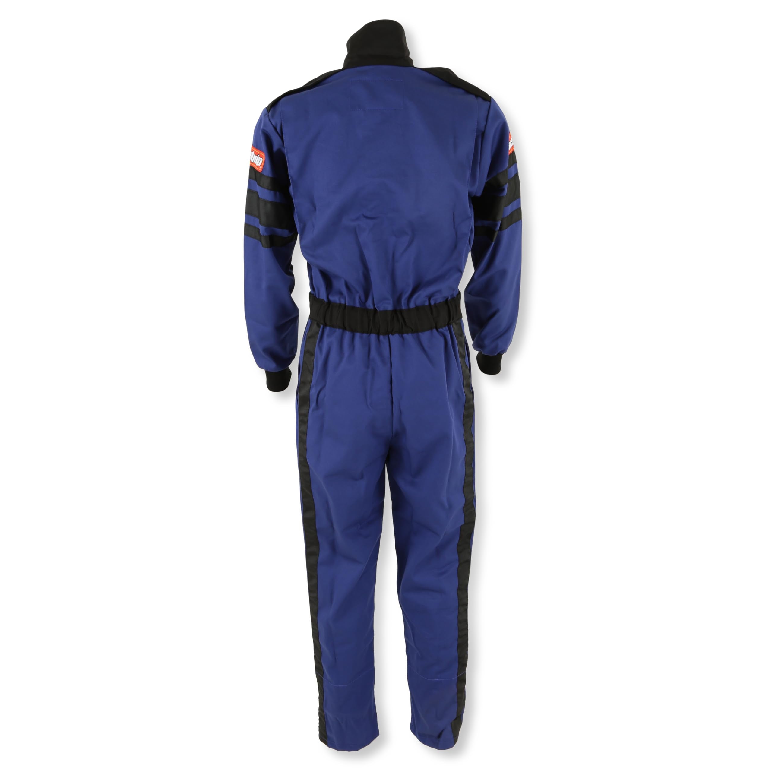 Racequip 110022Rqp 110 Series 1-Pc Driving Suit Sfi 3.2A/1 Blue/Black Stripe Small