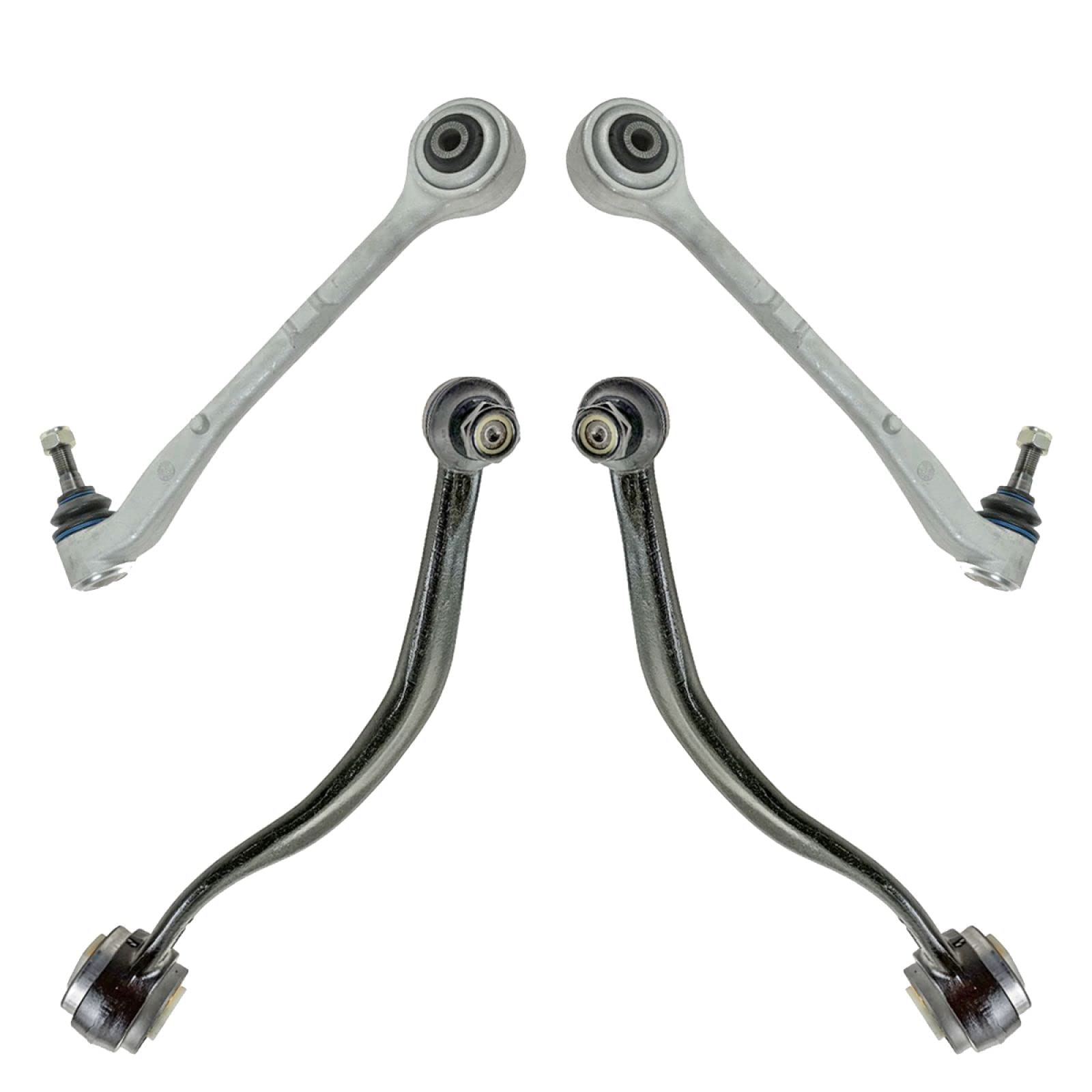 TRQ Front Lower Control Arm with Ball Joint Set Compatible with 1995-2001 BMW 740i 740iL 750iL