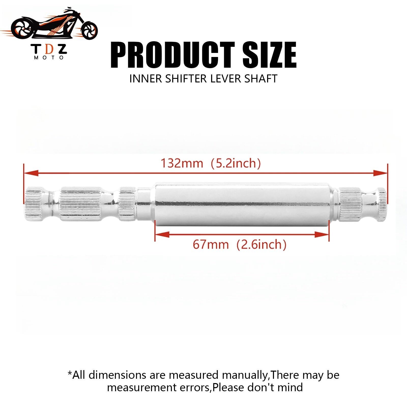 1984-2016 Tdz Steel Inner Shifter Lever Shaft Fits For Touring Road King Electra Glide Street Glide Replace For 33709-82A