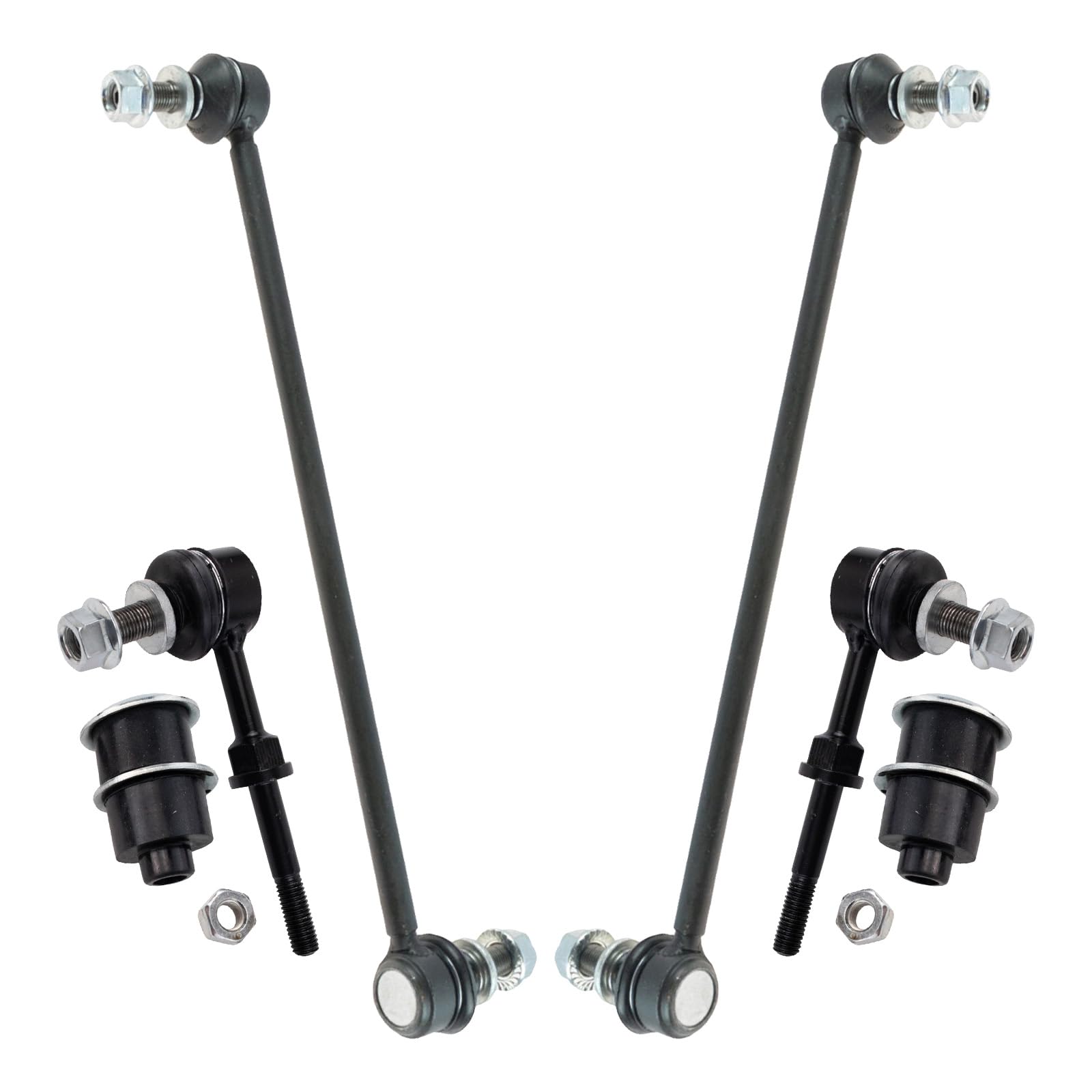 Trq Front & Rear Sway Bar Stabilizer Link Set Compatible With 2011-2017 Lexus Ct200H 2010-2012 Hs250H 2016 Scion Im 2011-2016 Tc